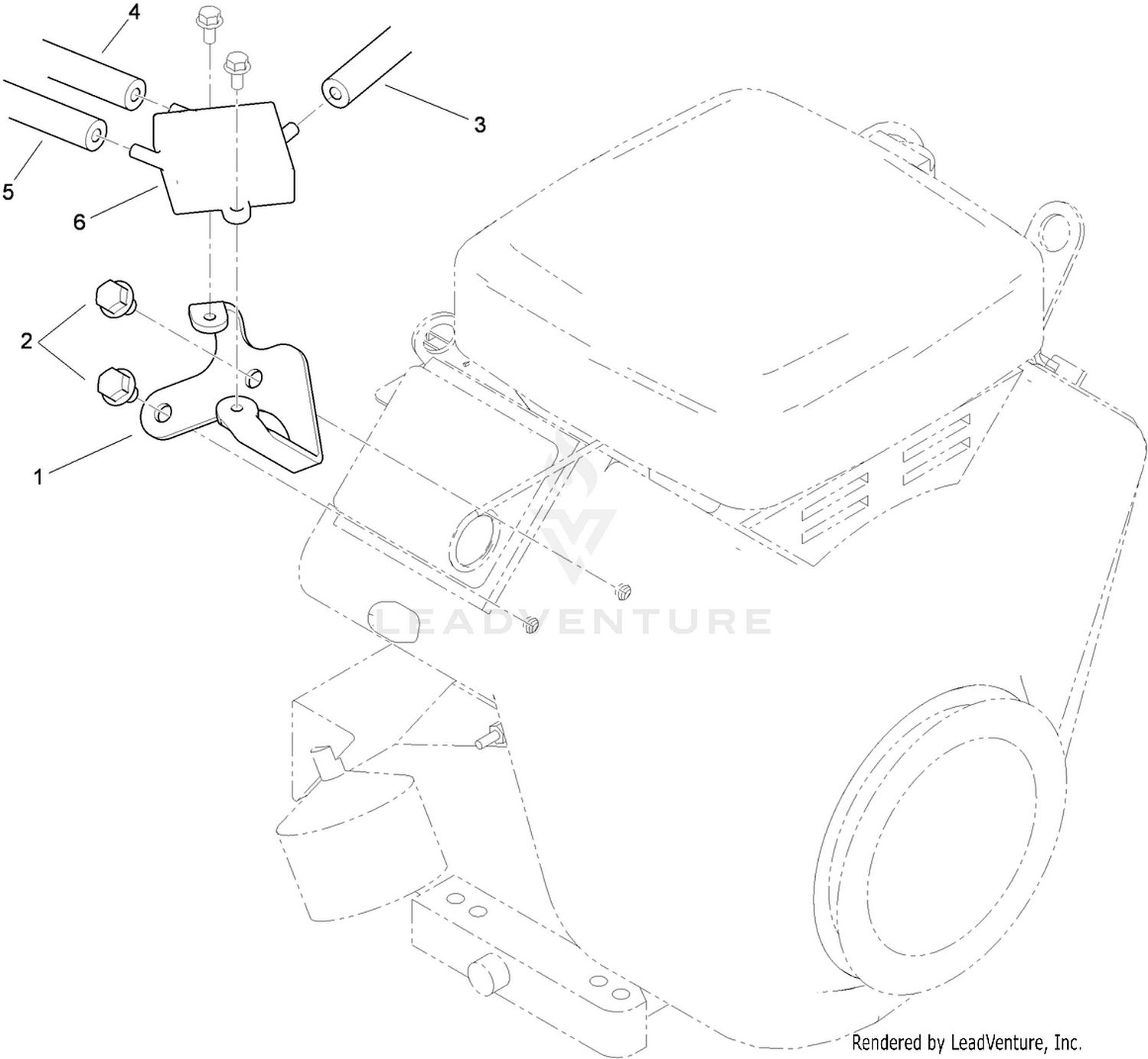 Fuel Pump Relocation Assembly No. 119-4123