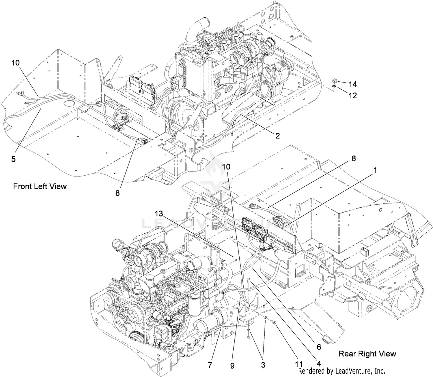Battery Cable Routing and Assembly