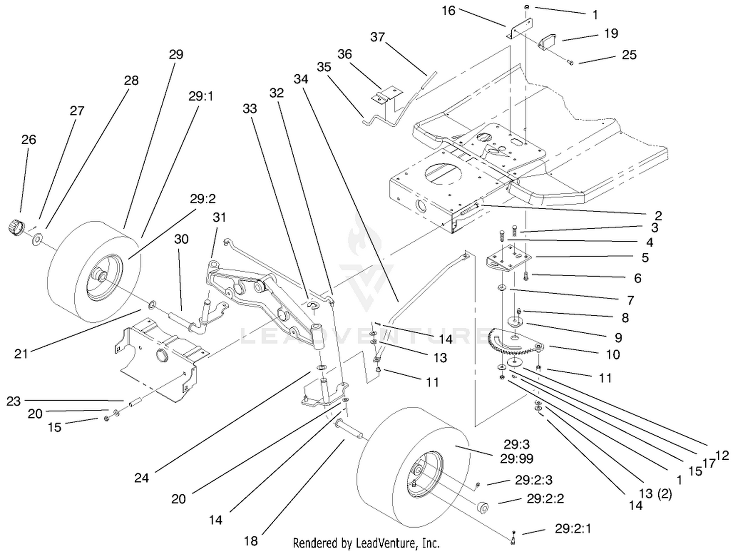 Steering Components Assembly