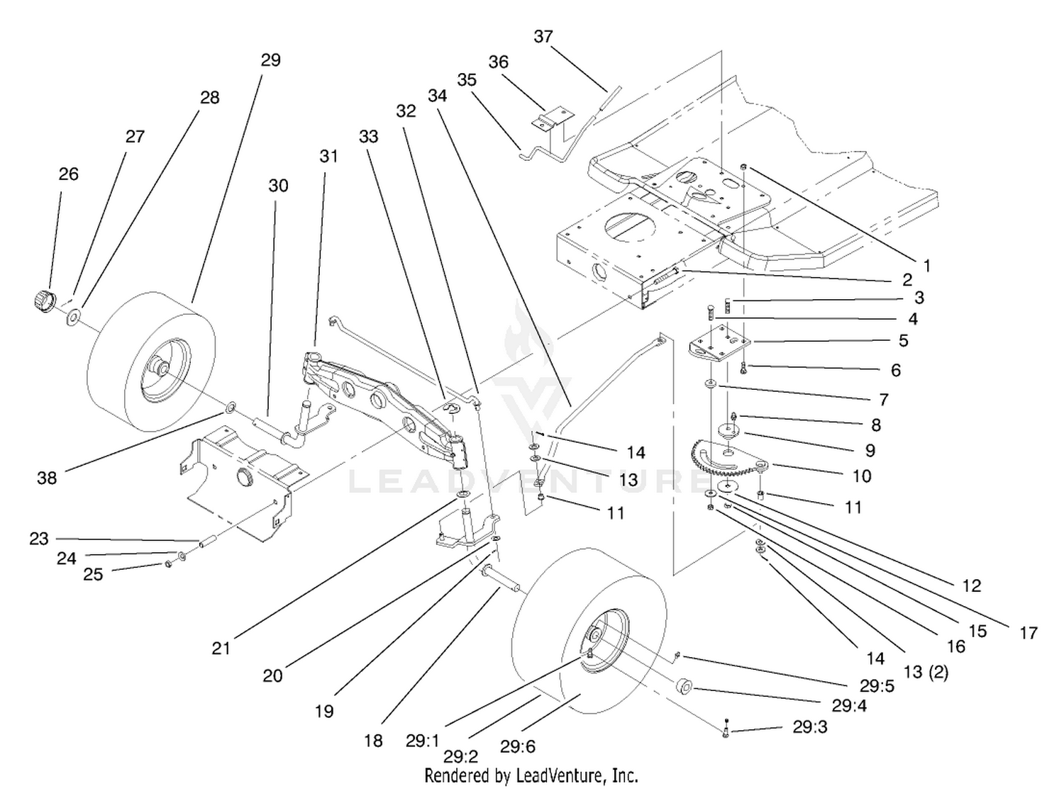 Front Axle Assembly