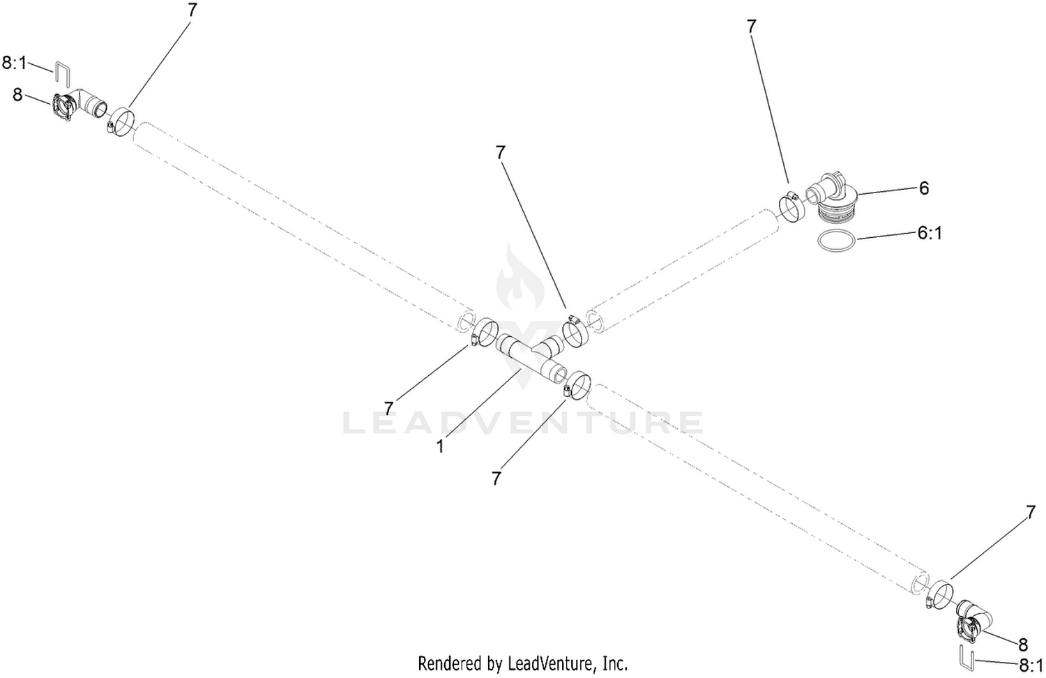 Hose Assembly No. 136-0467