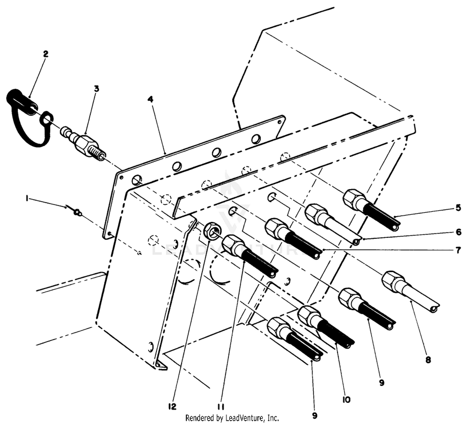 Hydraulic System Diagnostic Panel Assembly