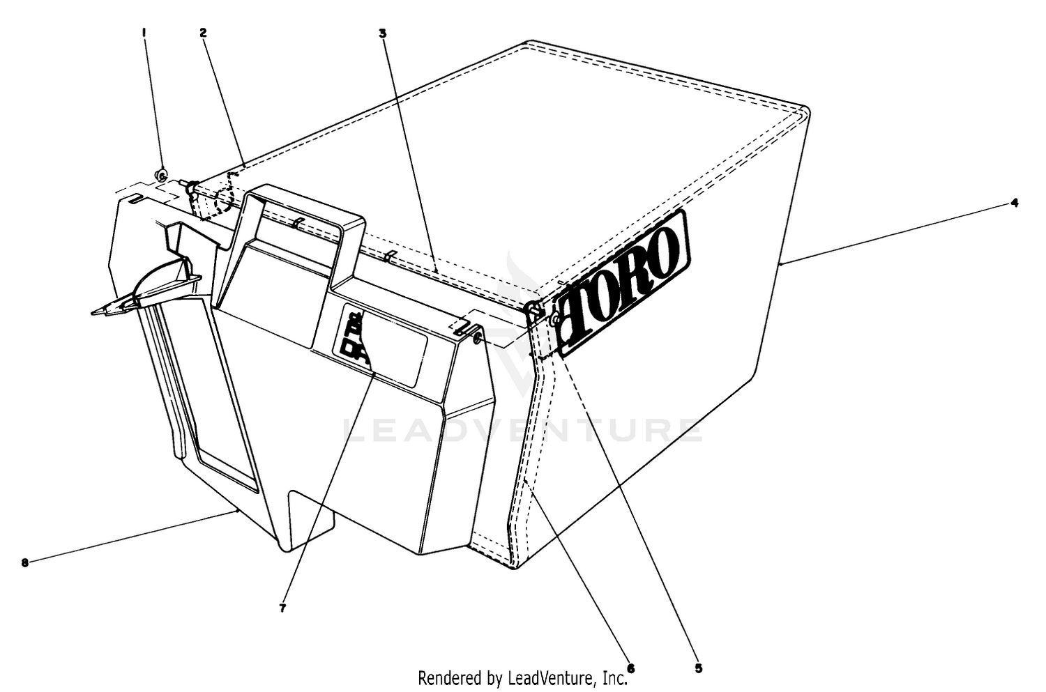 Grass Bag Assembly No. 11-0189