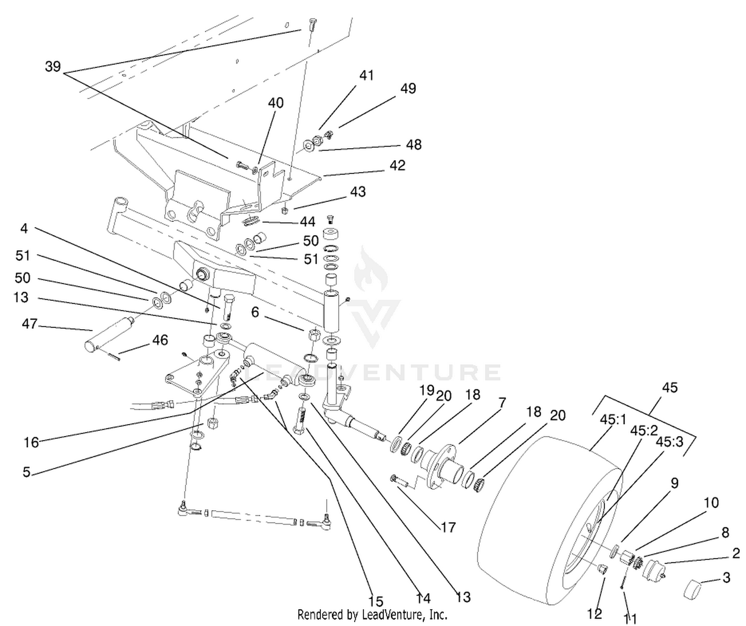 Rear Axle Support Assembly