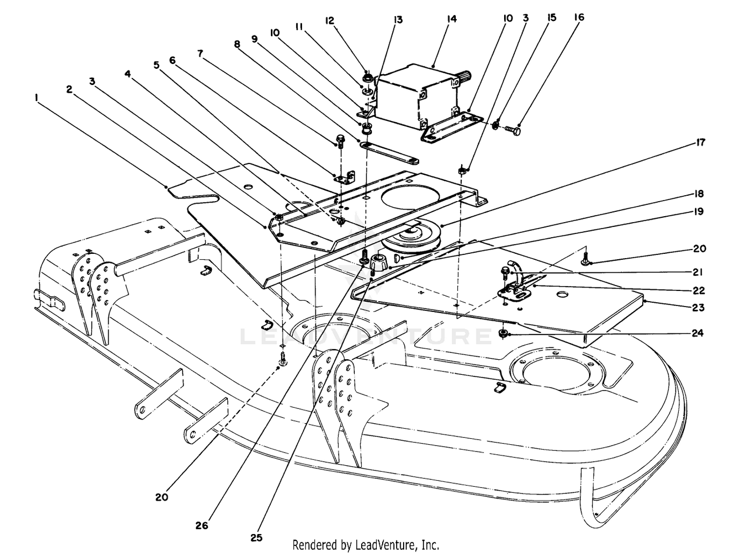 52" Cutting Unit Model No. 30555 (continued)