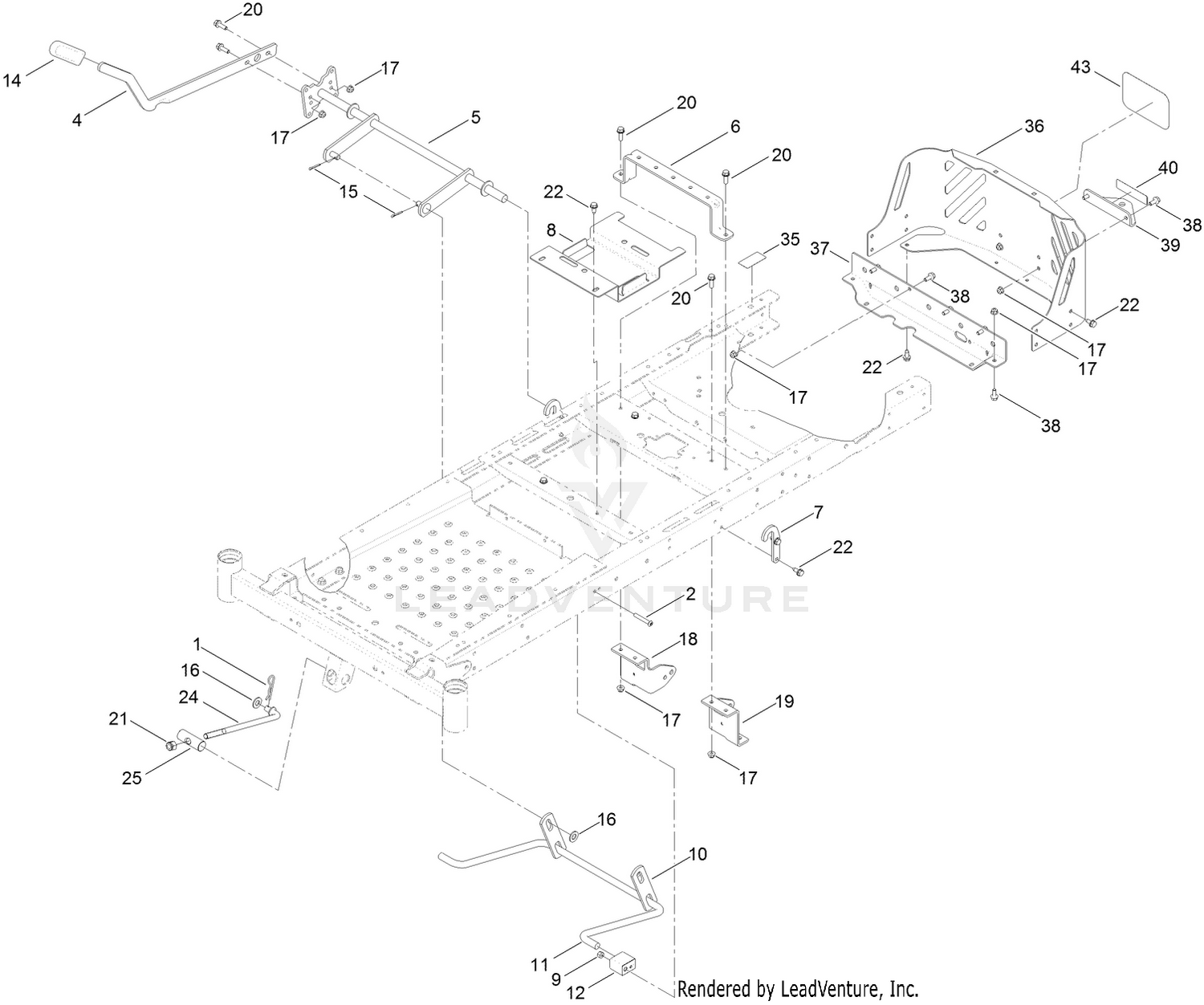Deck Lift Assembly