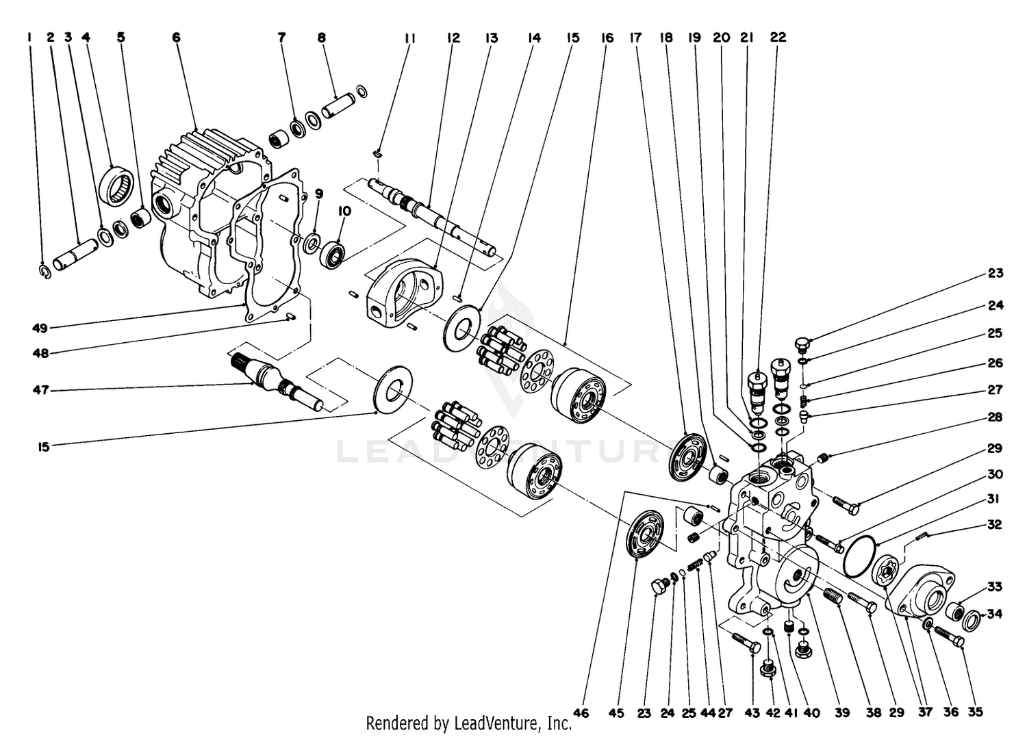 Transmission Assembly No. 49-7910