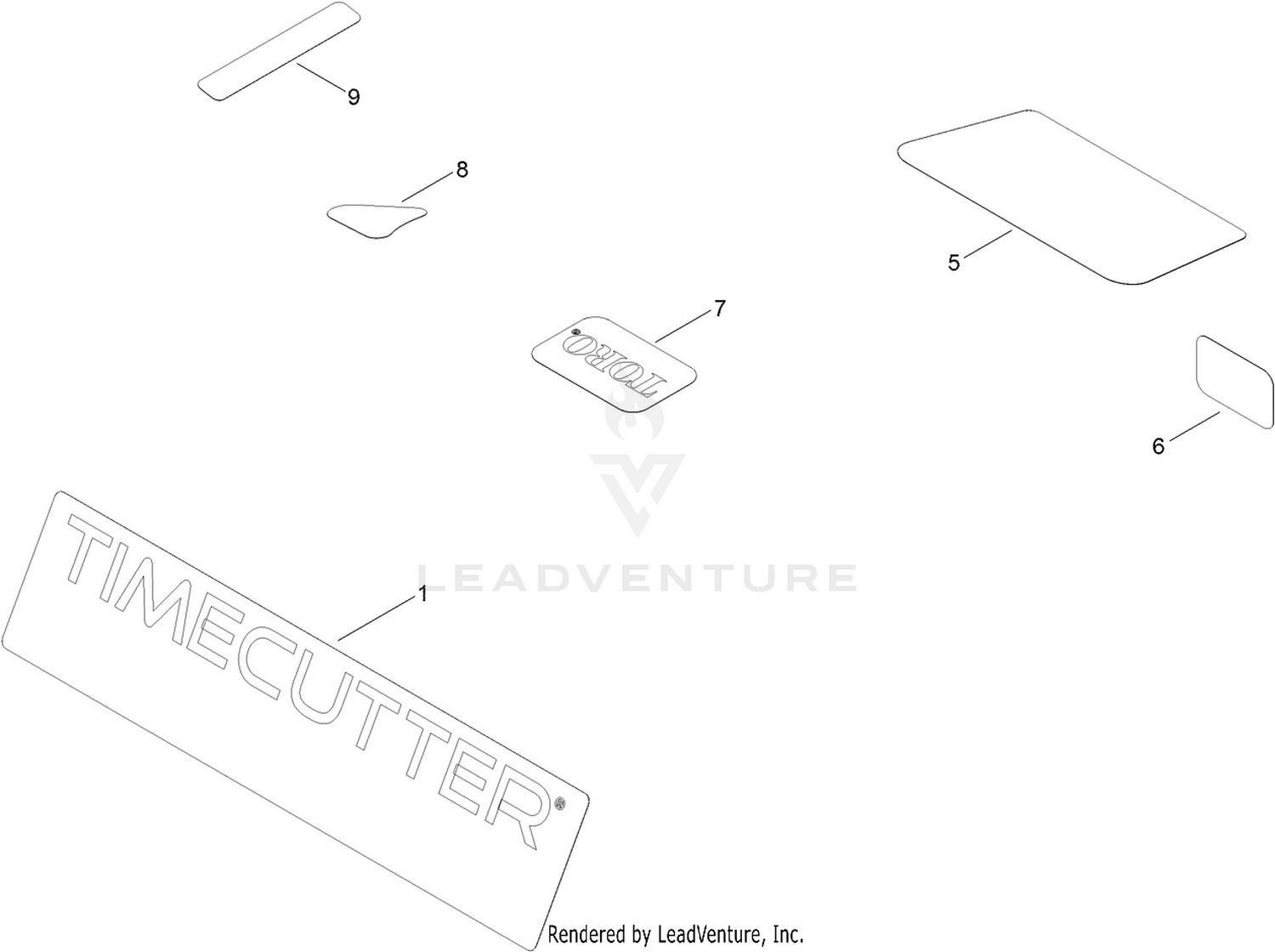 Model Specific Decal Assembly