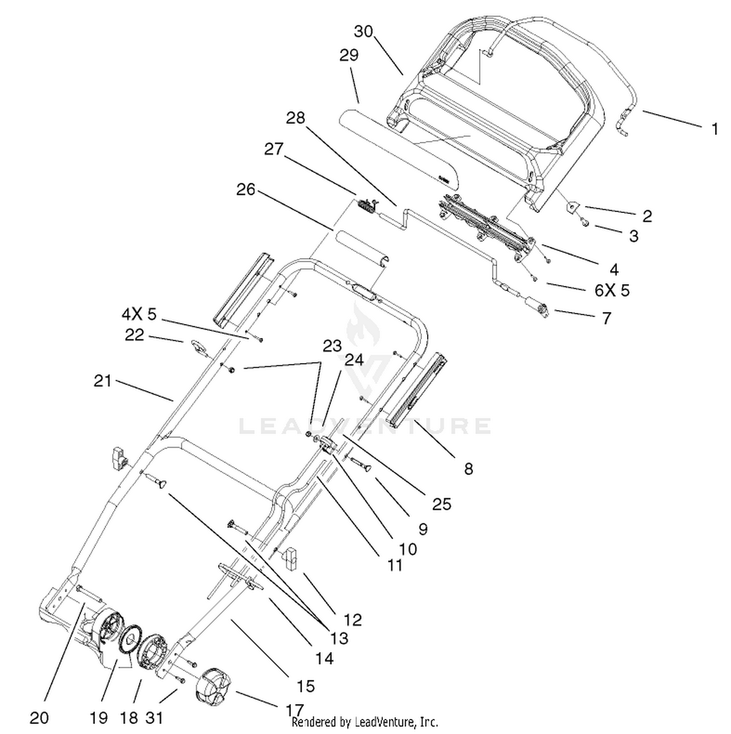 Handle and Control Assembly