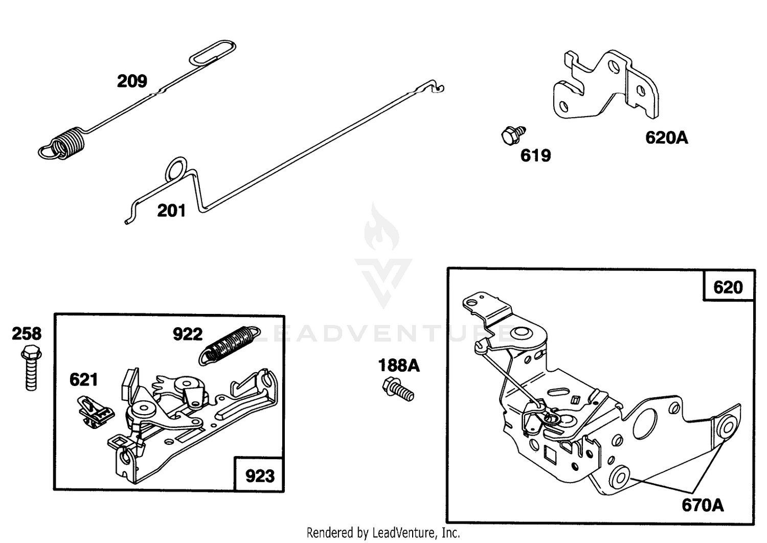 Engine Briggs  Stratton Model 127702-0645-01 4