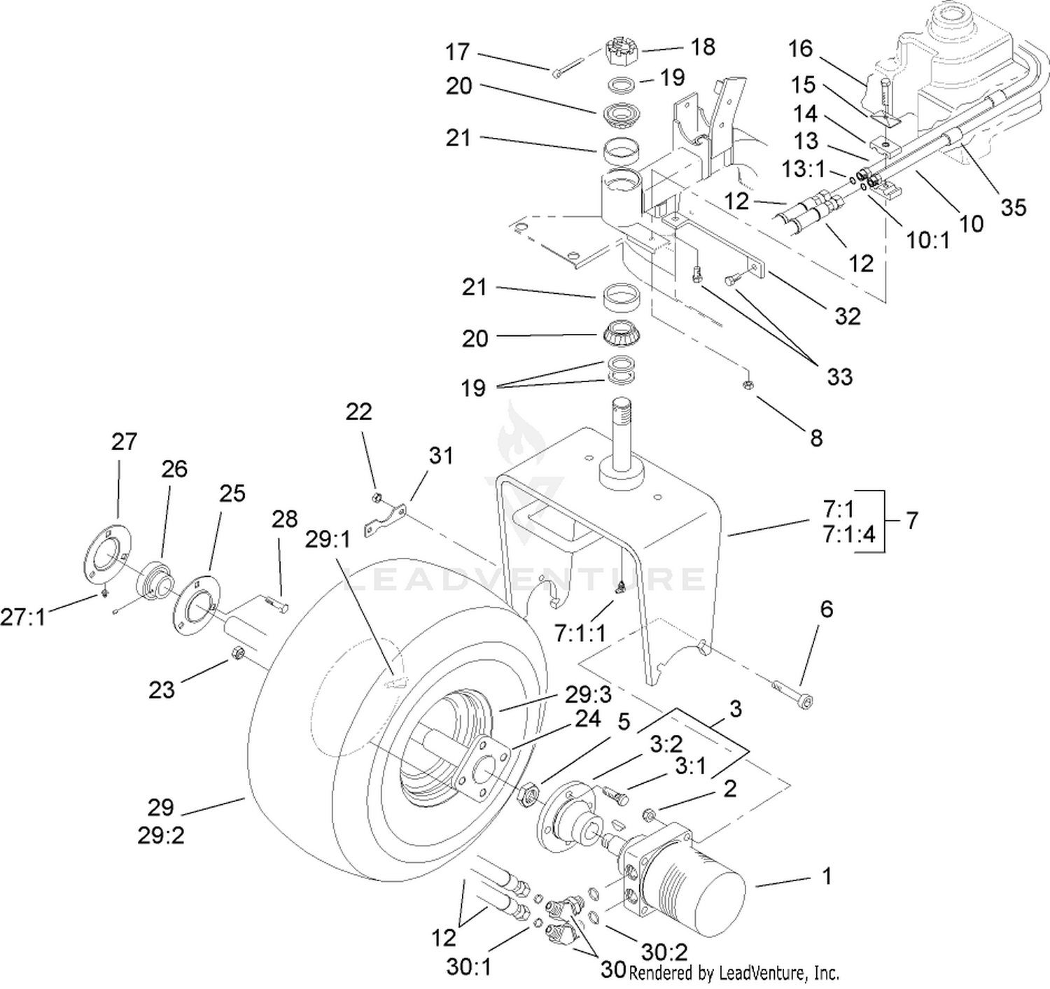 Front Wheel Assembly