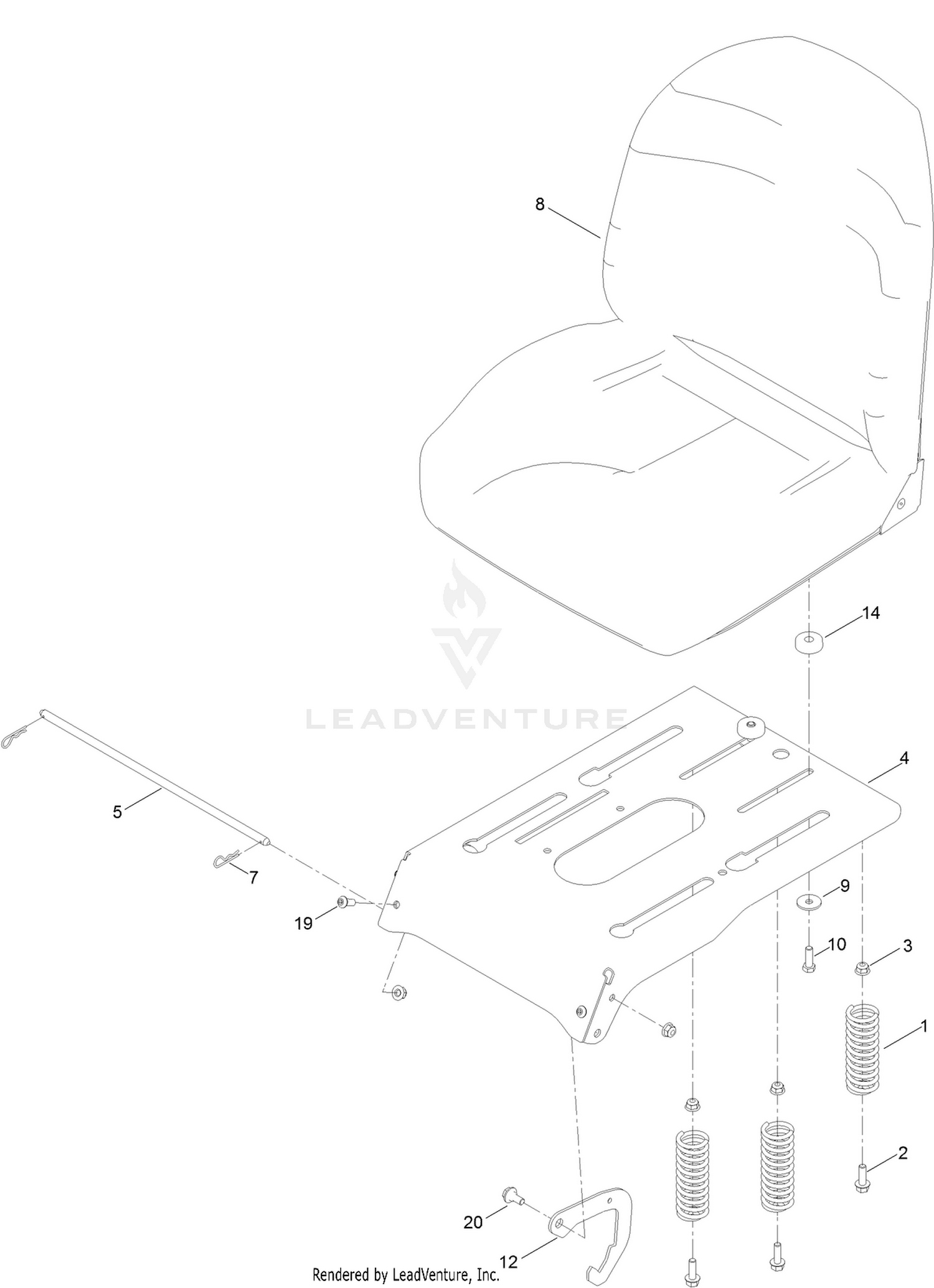 Seat Pan Assembly