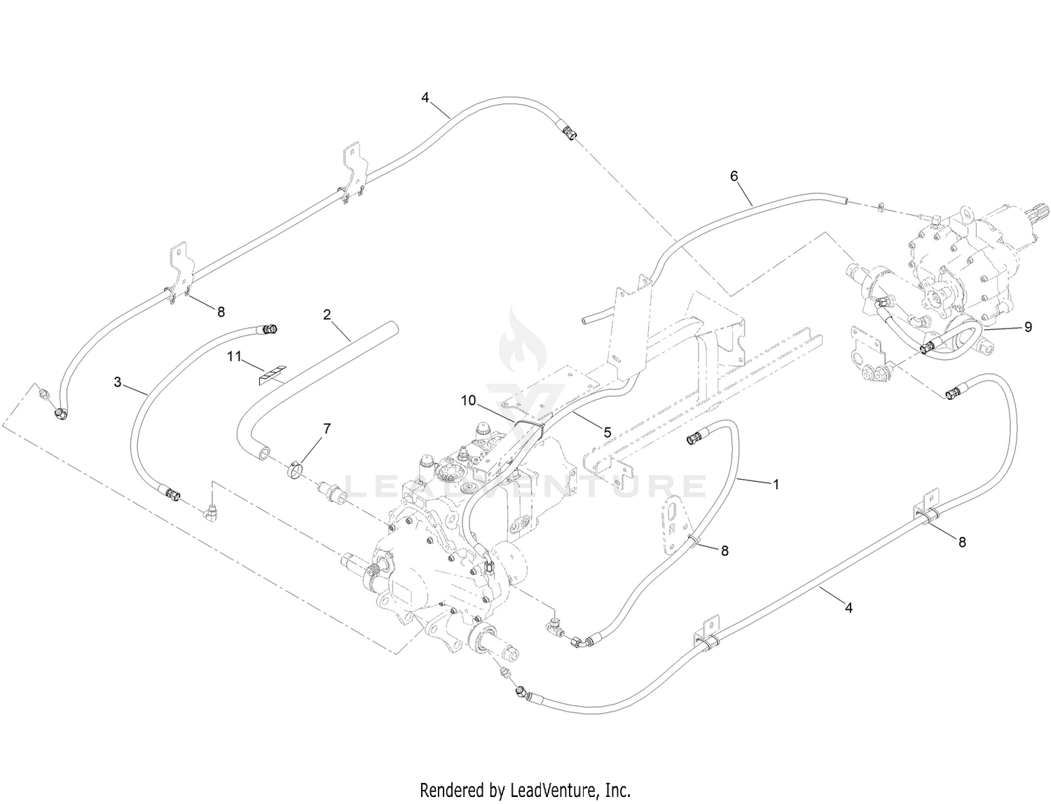 Hydraulic Hose Assembly 1