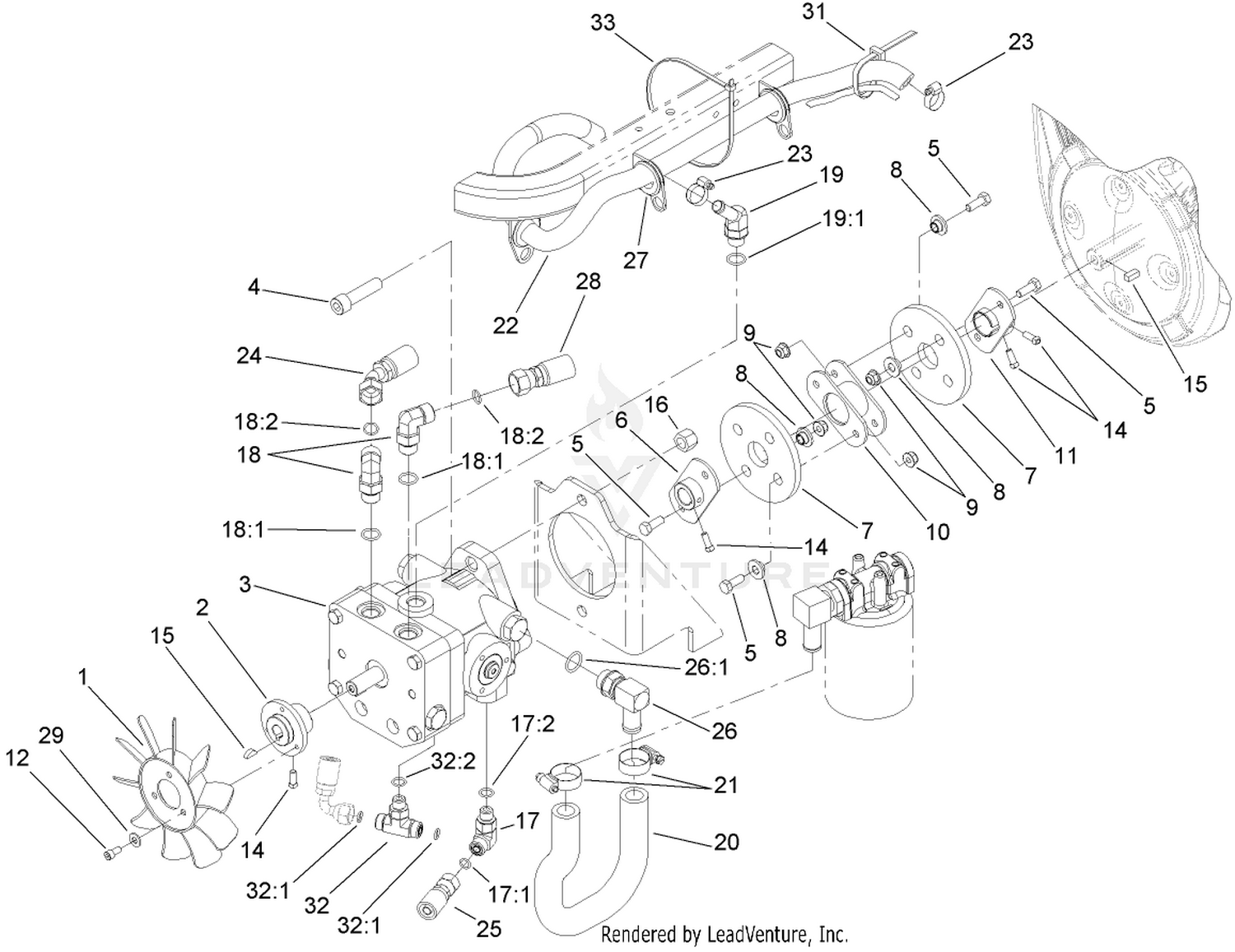 Pump and Coupling Assembly