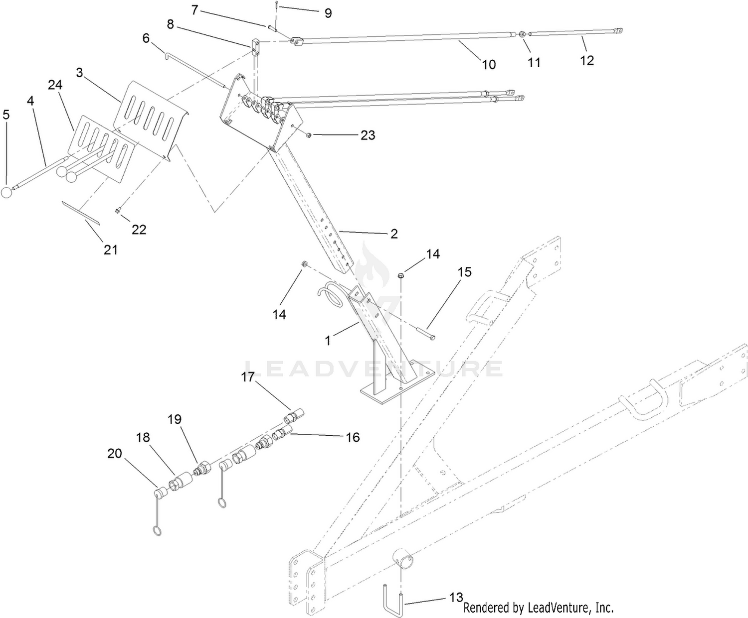 Control Tower and Linkage Assembly