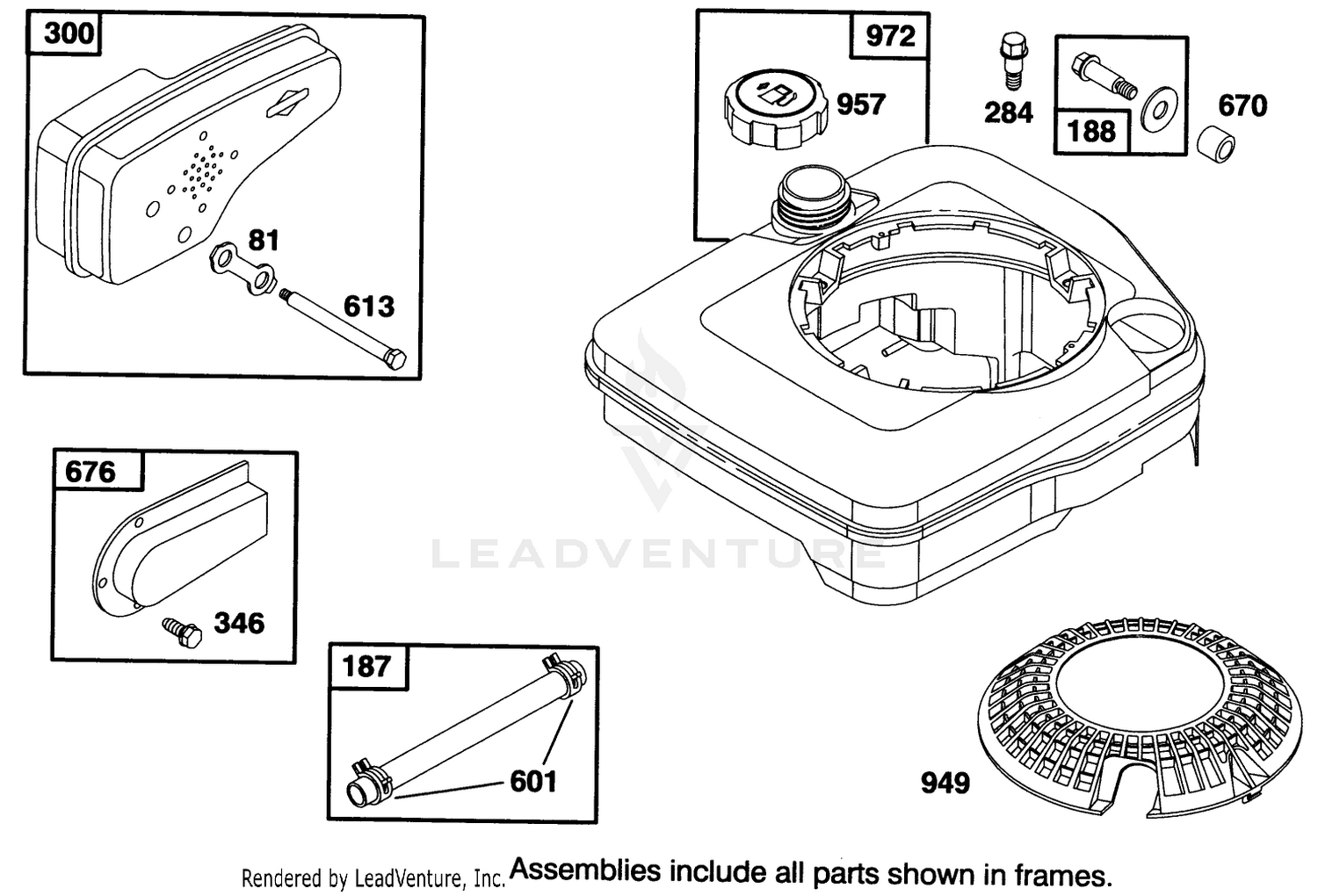 Engine Briggs  Stratton Model 122702-0206-01 6