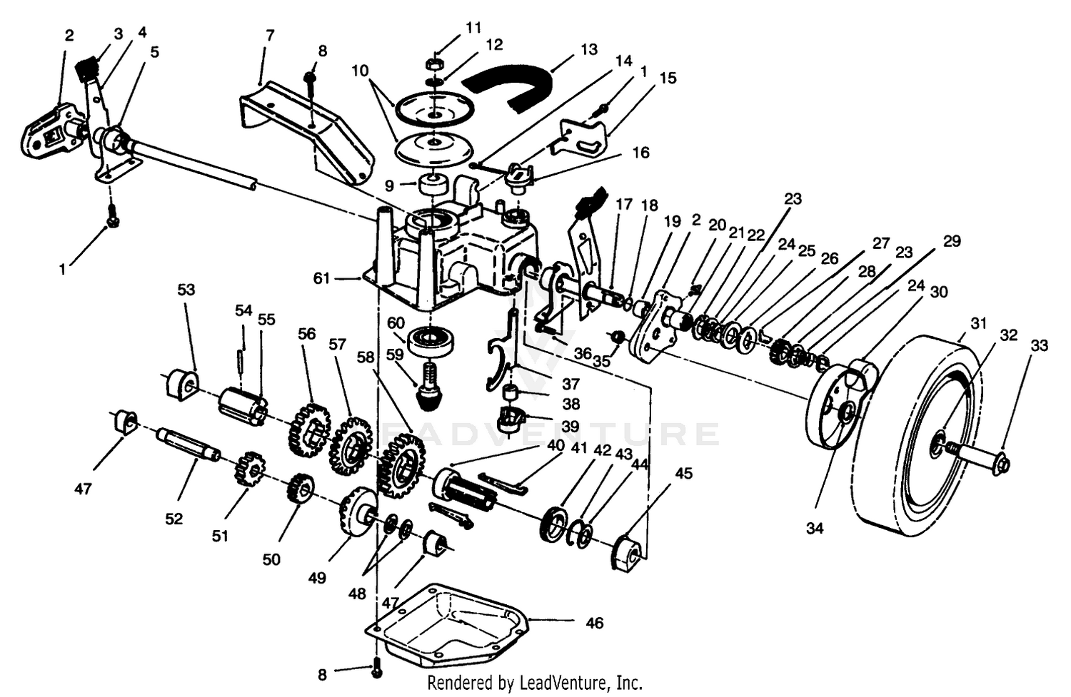 Gear Case Assembly