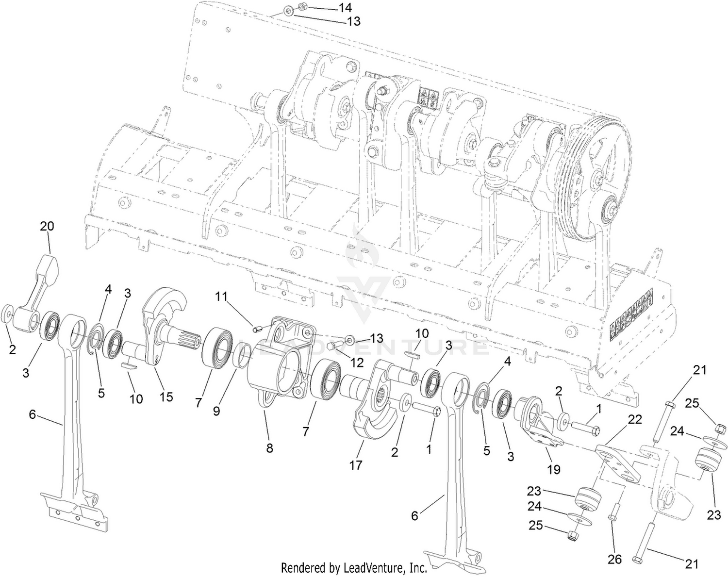 No. 7 and No. 8 Crankarm Assembly