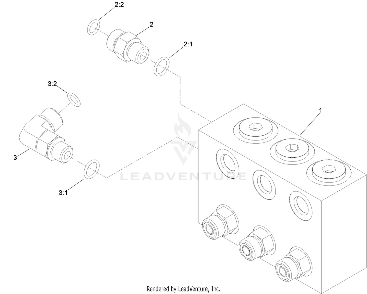 Junction Manifold Assembly No. 119-3877
