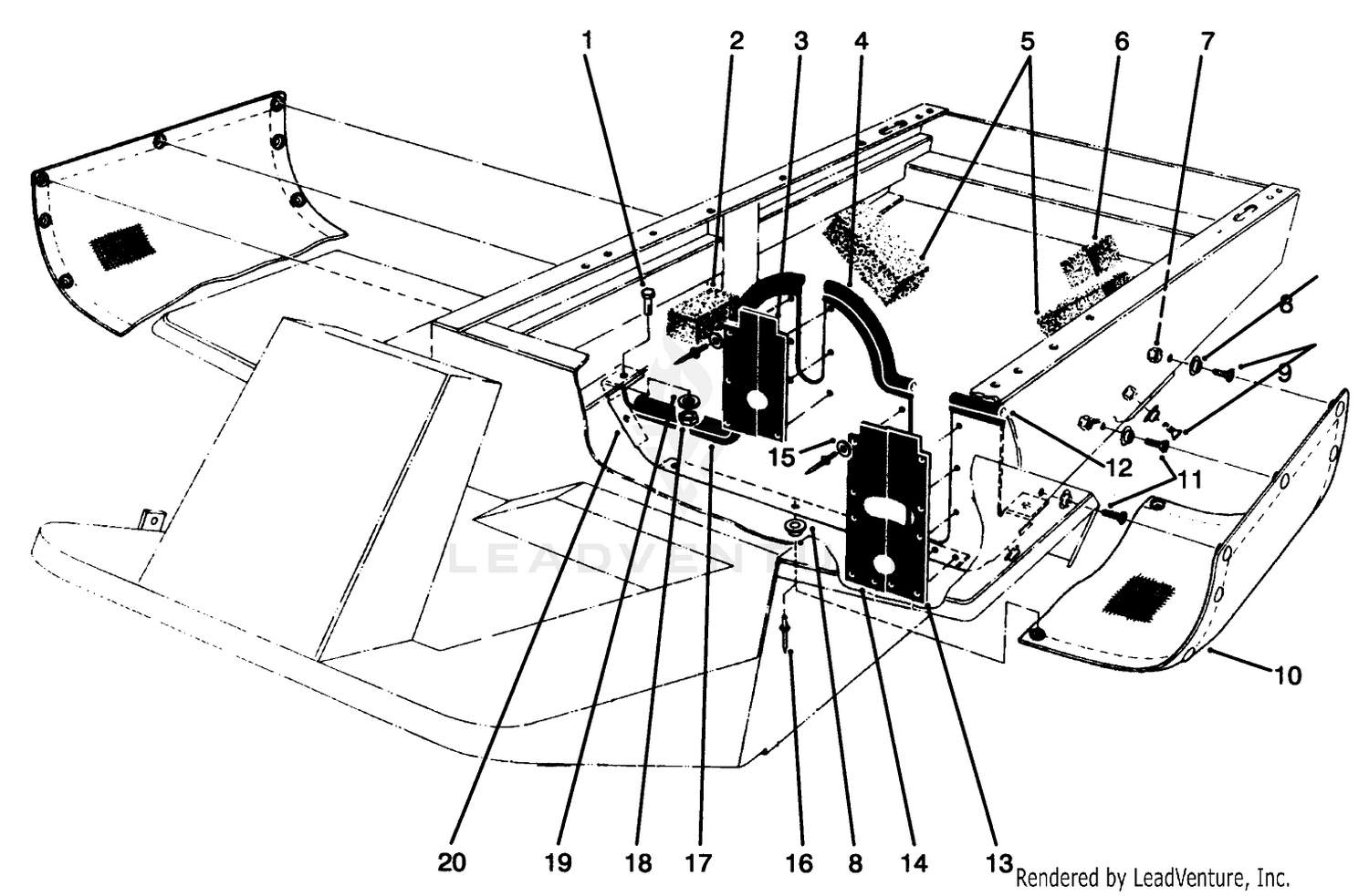 Tractor Shield Assembly