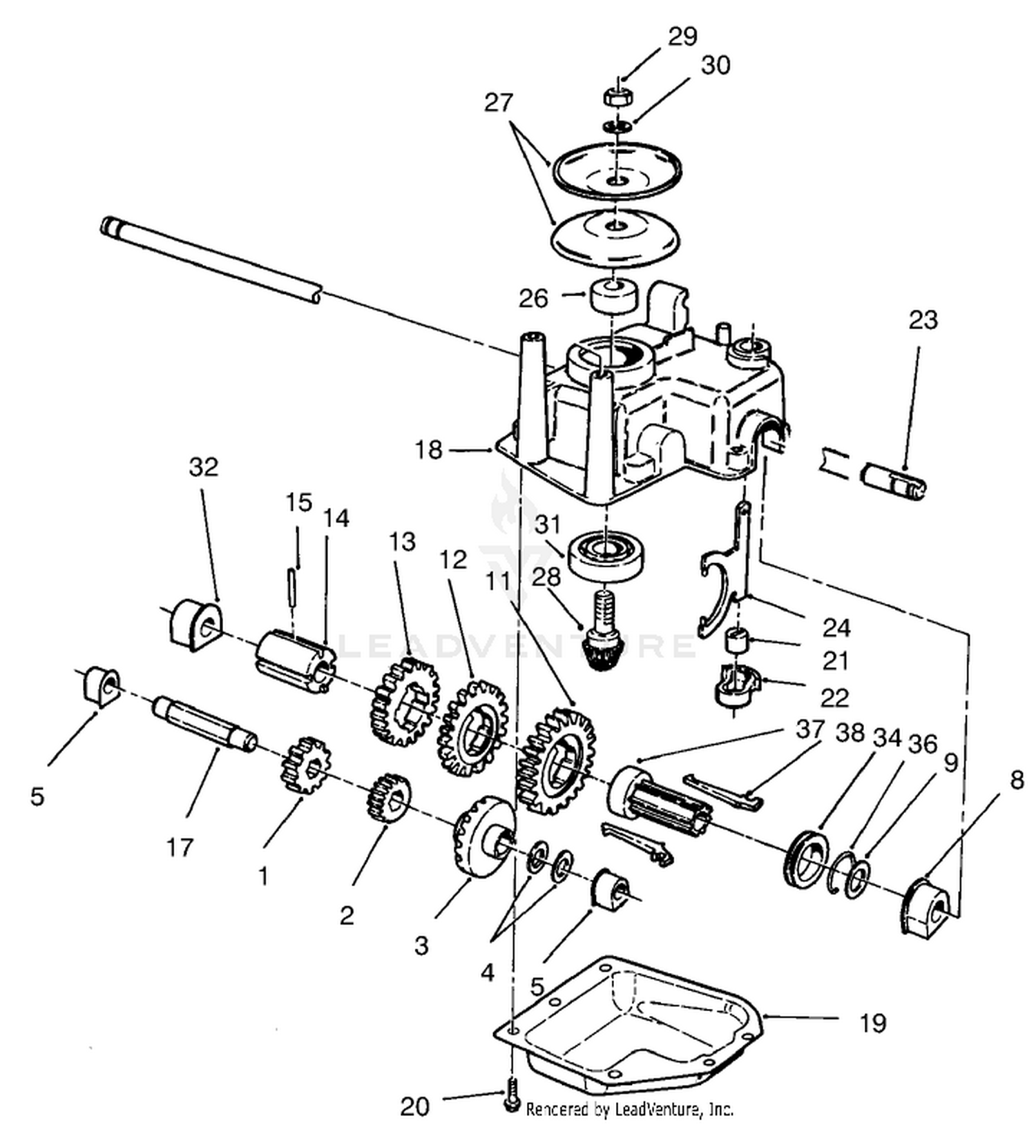 Gear Case Assembly