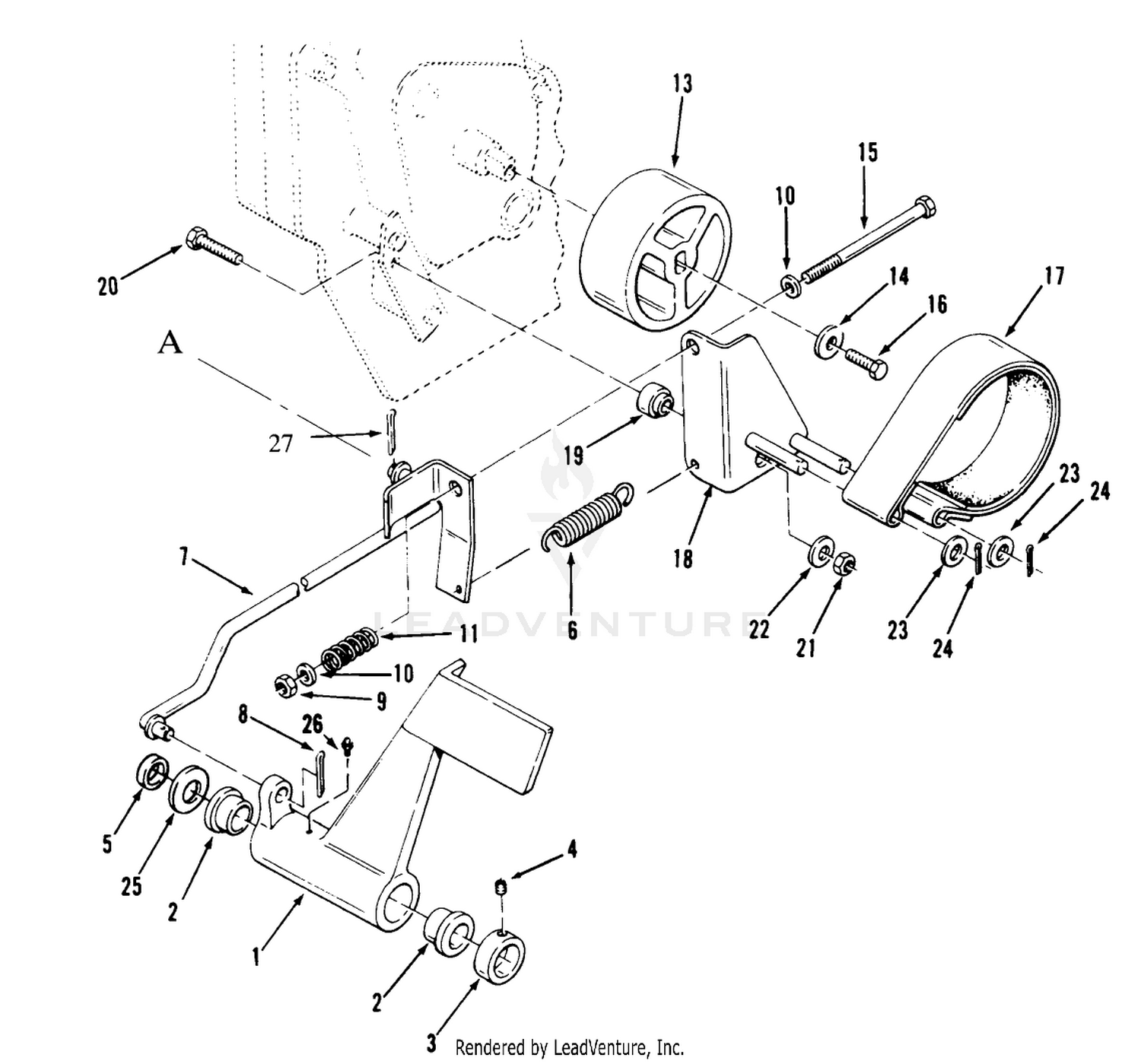 Clutch, Brake And Speed Control Linkage