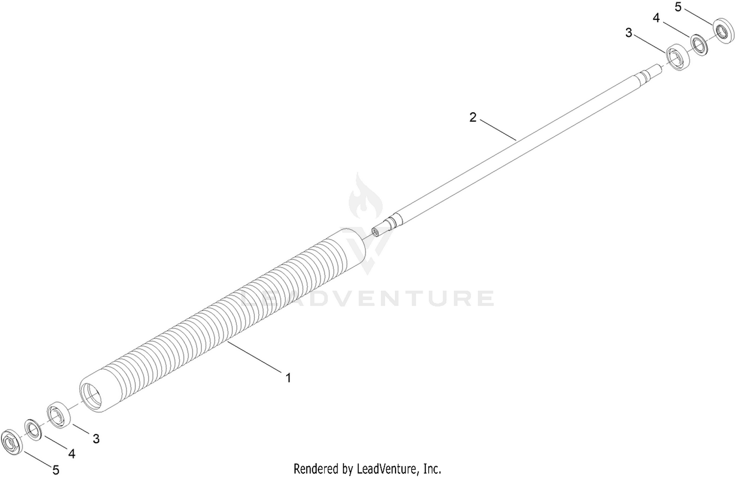 Extended Wiehle Roller Assembly