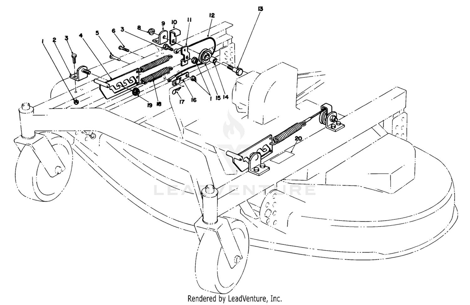 Flotation Kit Model No. 30759 (optional)(for Cutting Units Model No. 30544  30753)