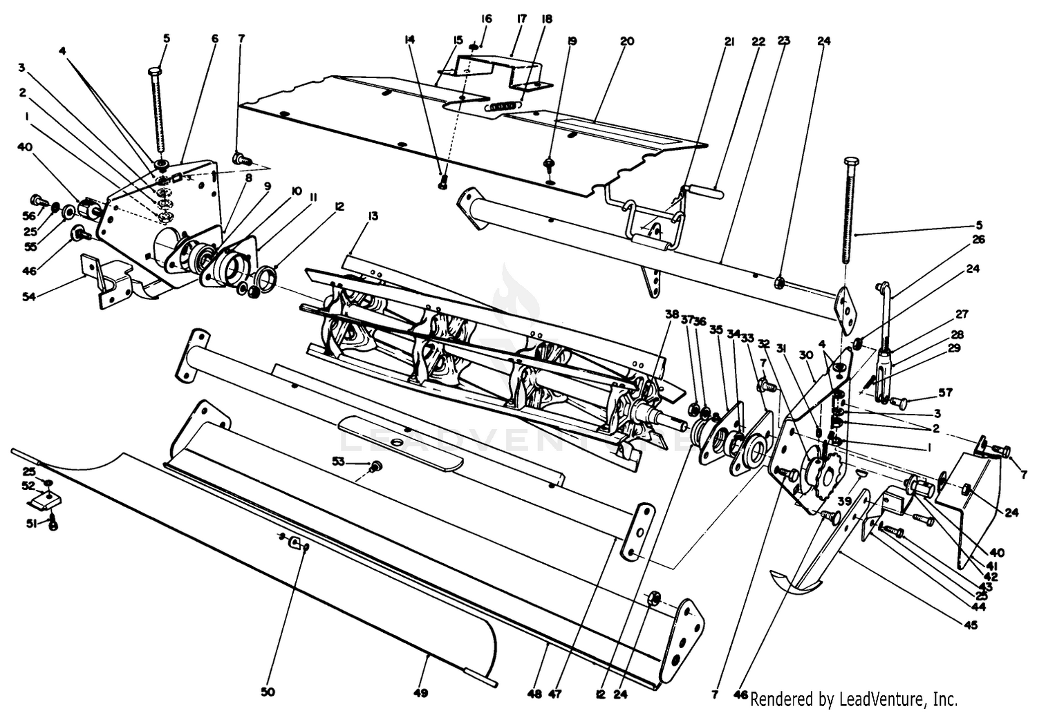 Rear Cutting Unit Assembly