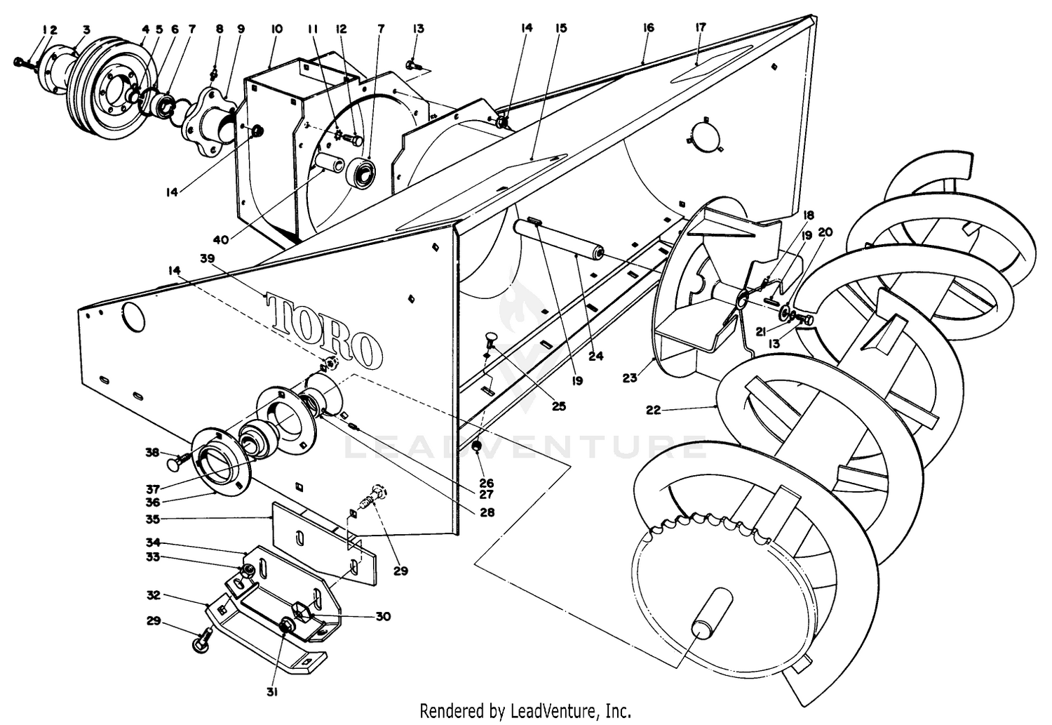 48" Snowthrower Model No. 30570 (optional)