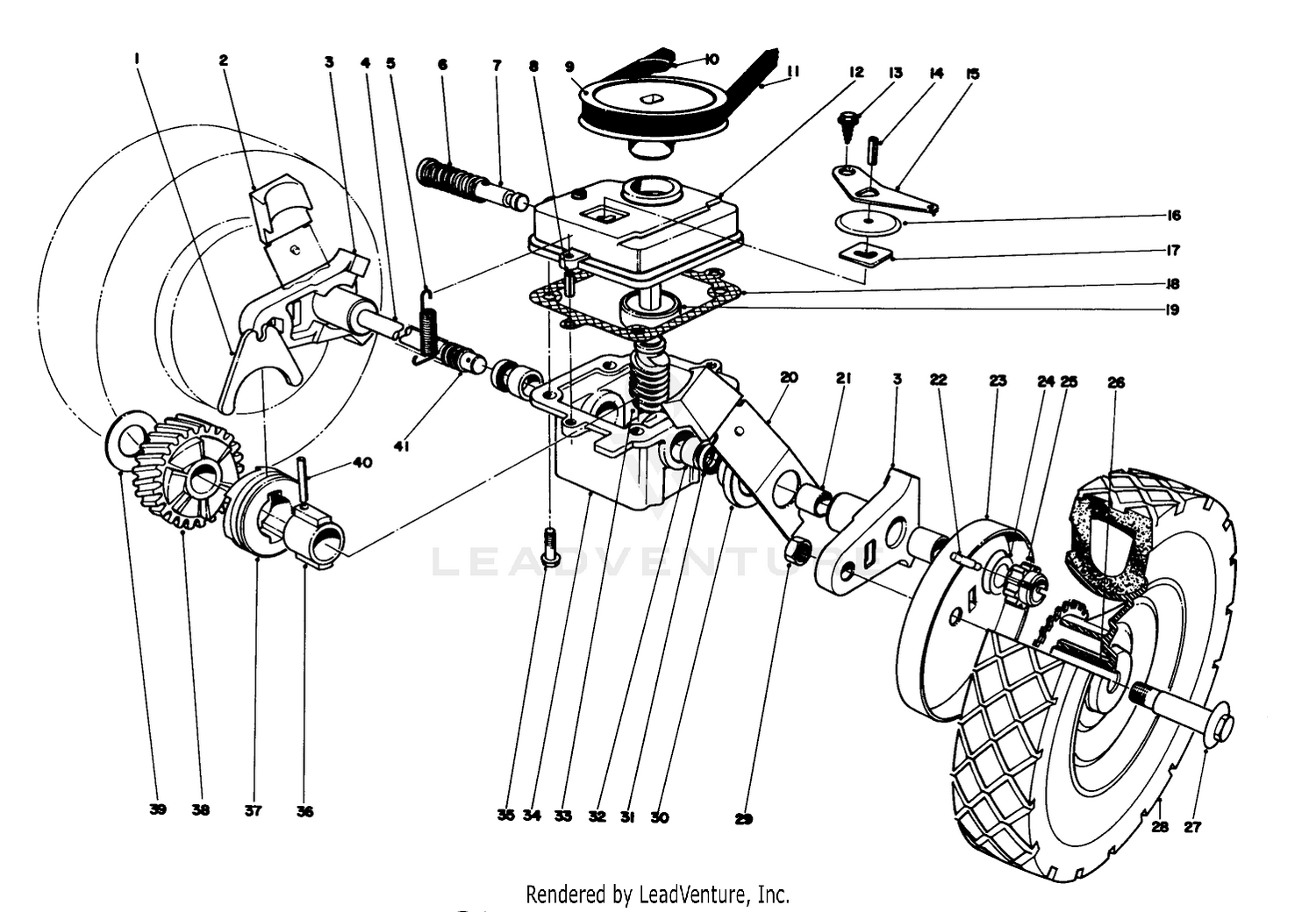 Gear Case Assembly