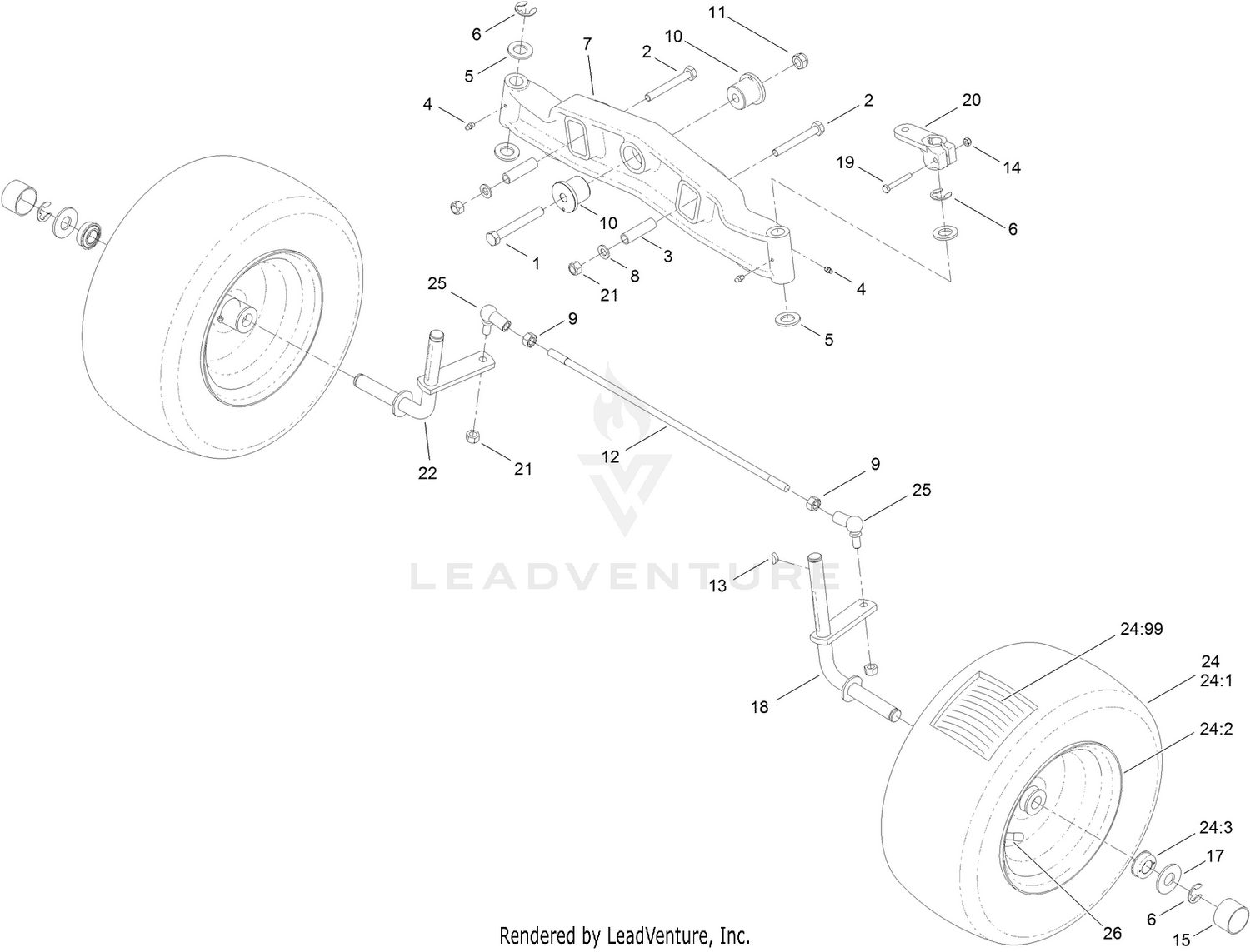 Front Axle Assembly