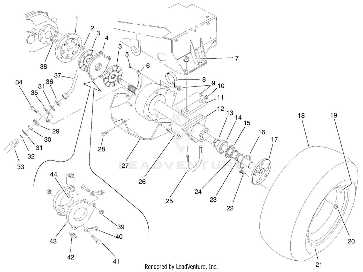 Front Axle Assembly