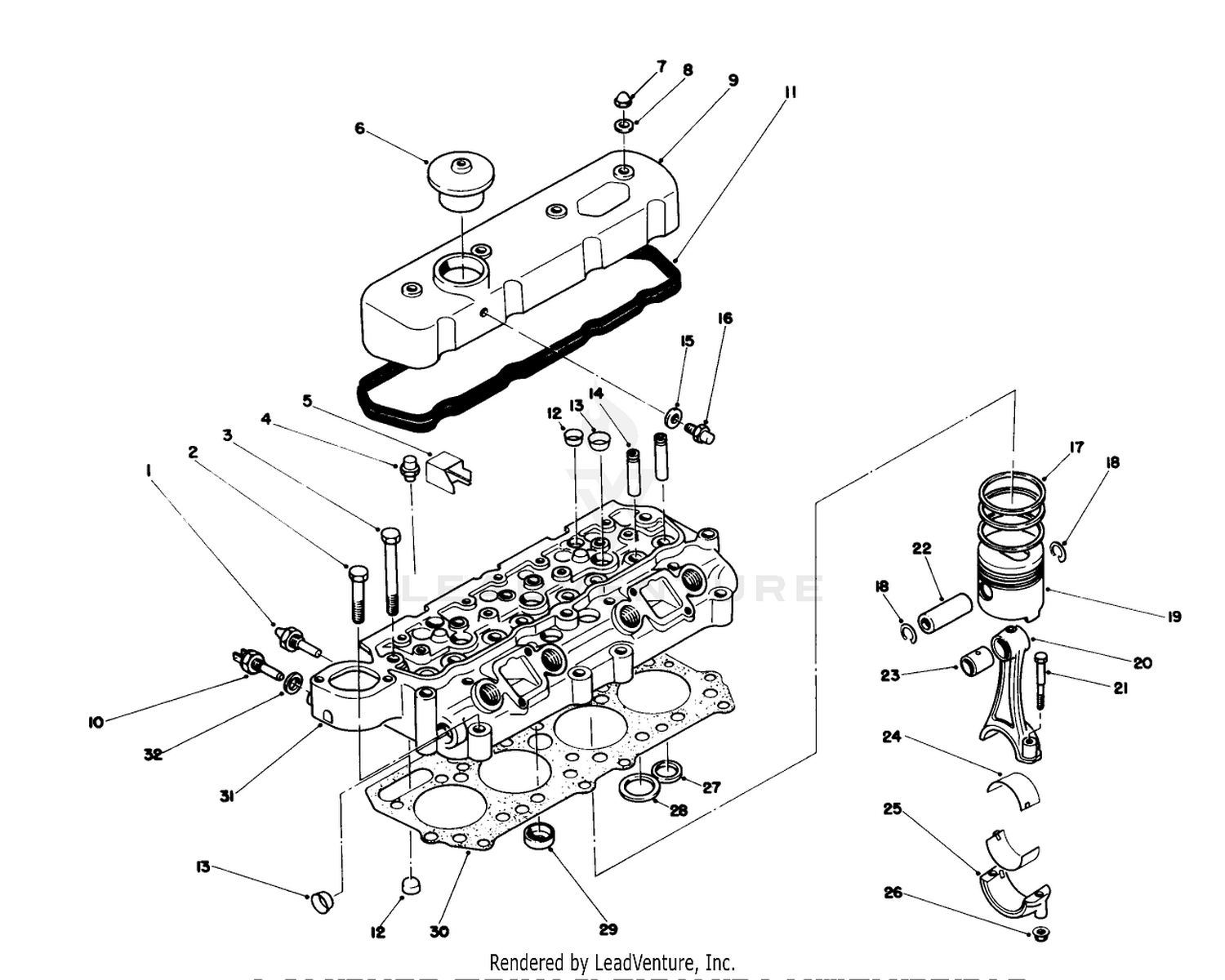 Cylinder Head  Piston Components