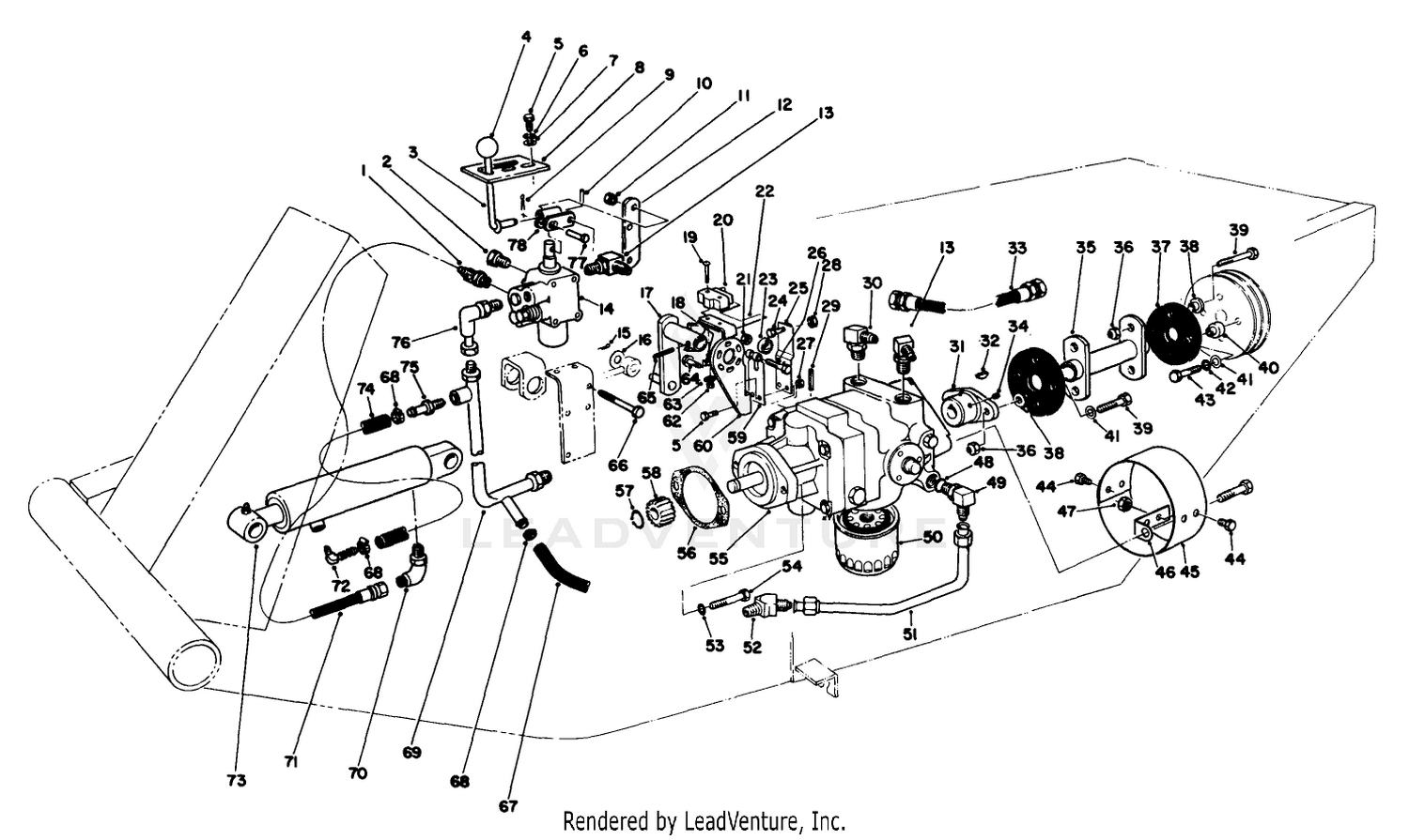 Hydrostatic Transmission  Valve Assembly