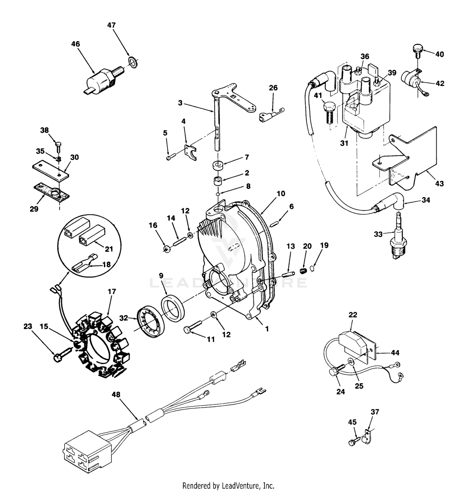 Gearcase And Ignition Controls