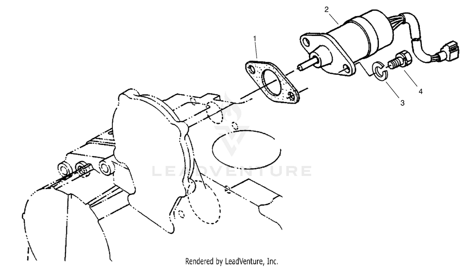 Stop Solenoid And Fuel Pump Assembly