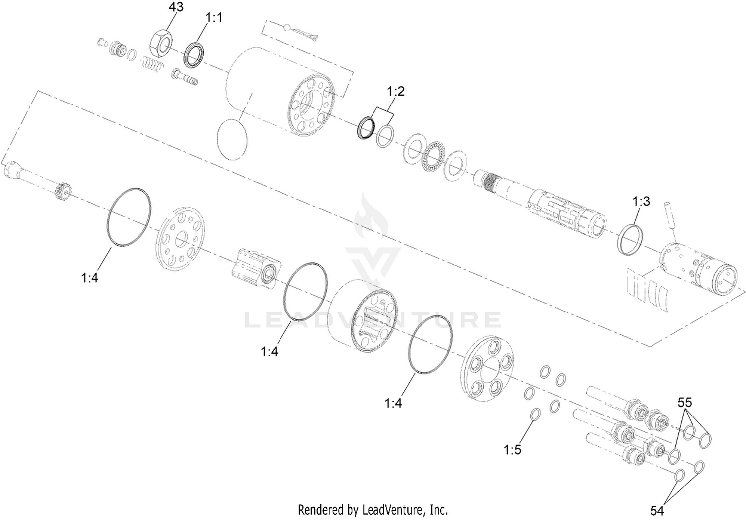 Steering Valve Assembly No. 144-2099