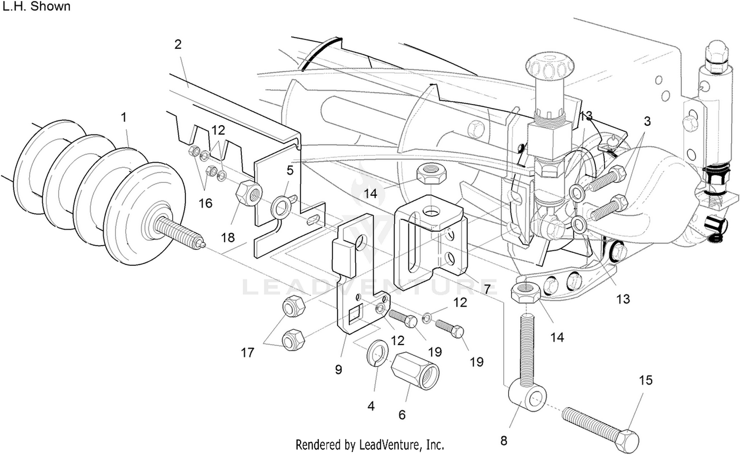 Grooved Front Roller Kit
