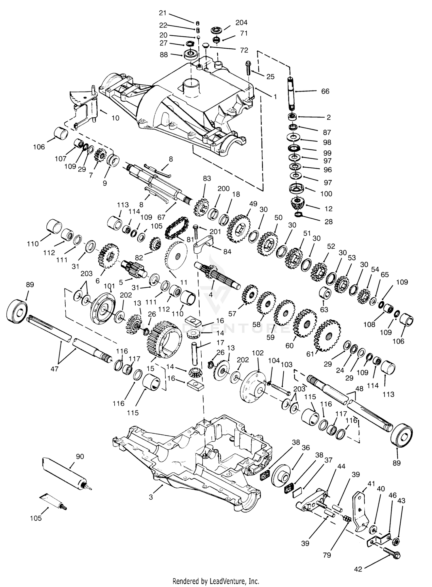 Peerless Transaxle 820-024