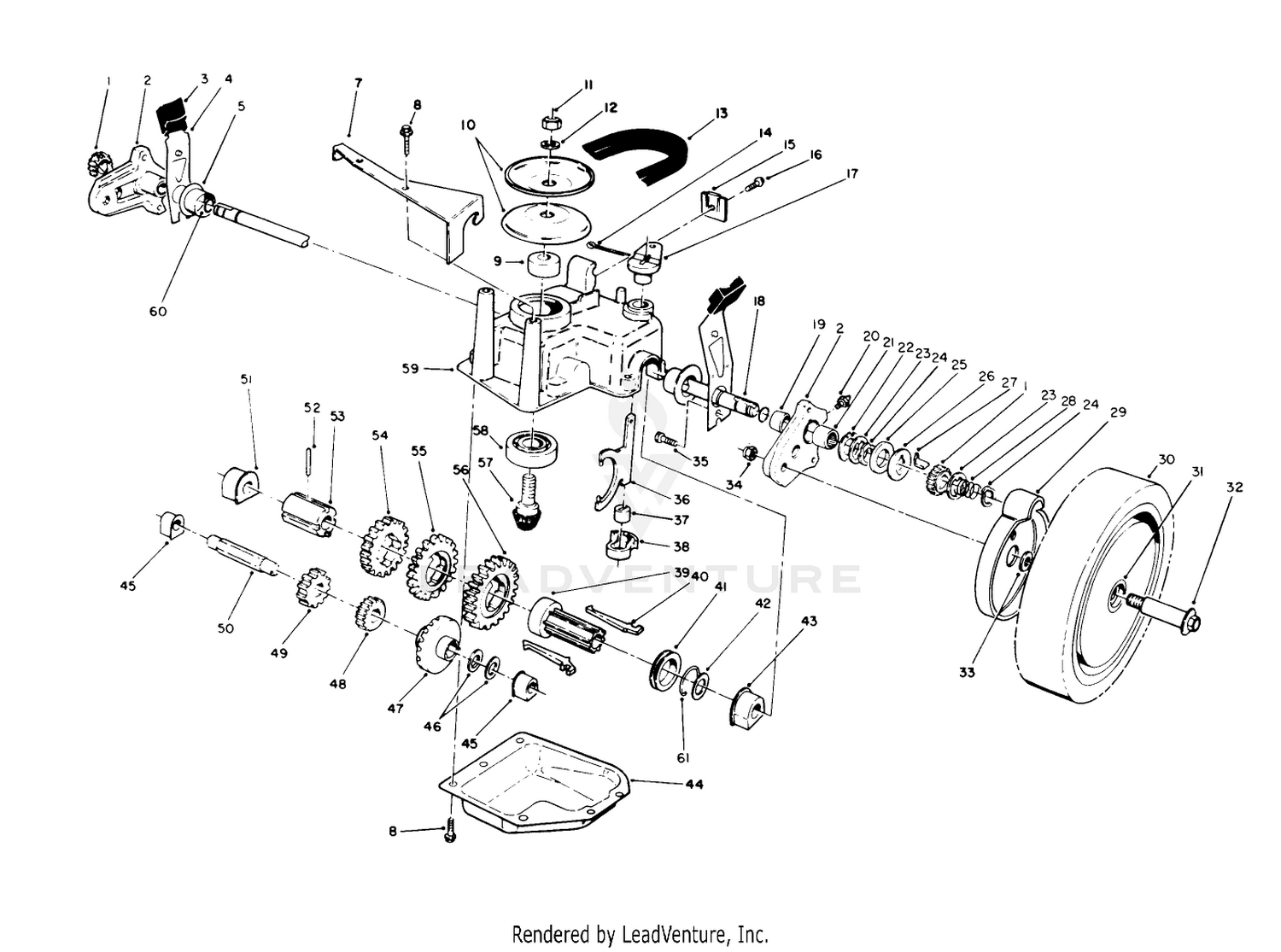 Gear Case Assembly