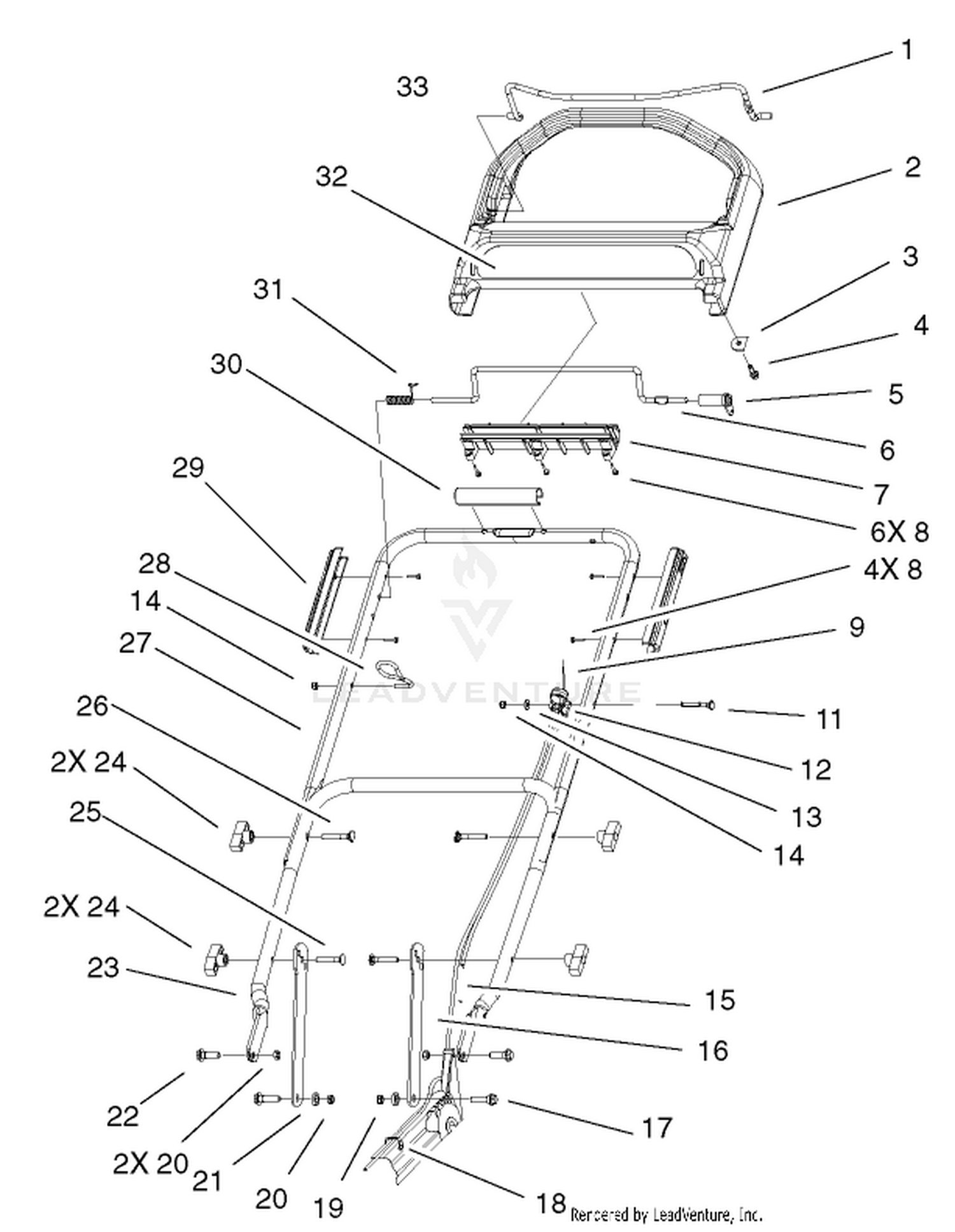 Handle and Control Assembly