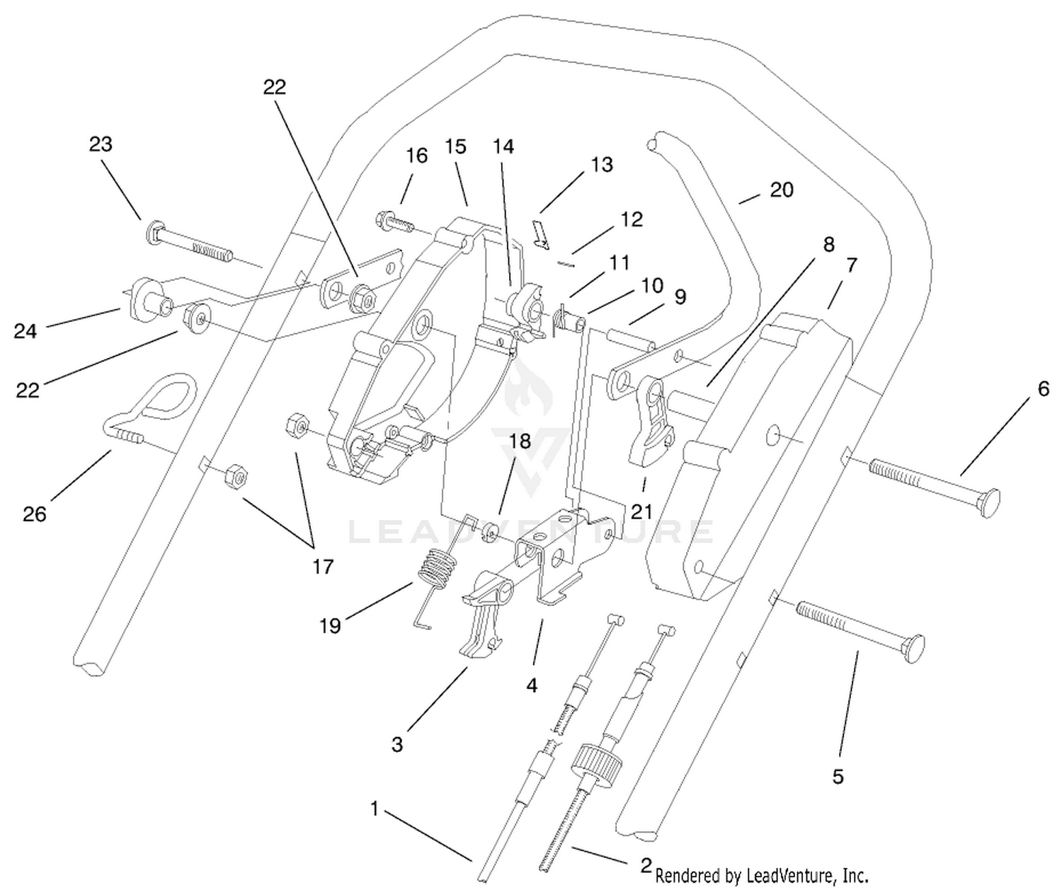 Handle Control Assembly