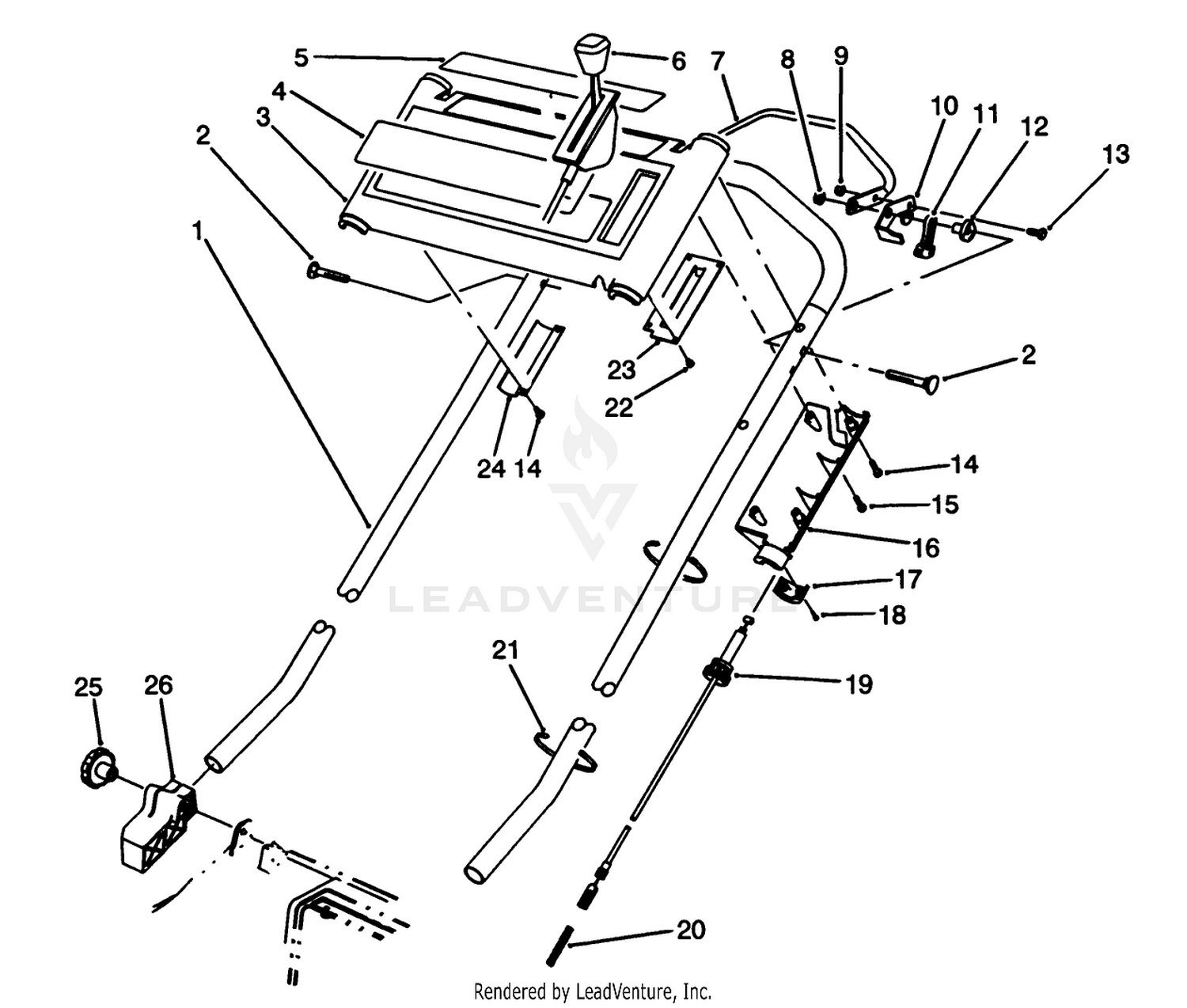 S.p. Handle Assembly