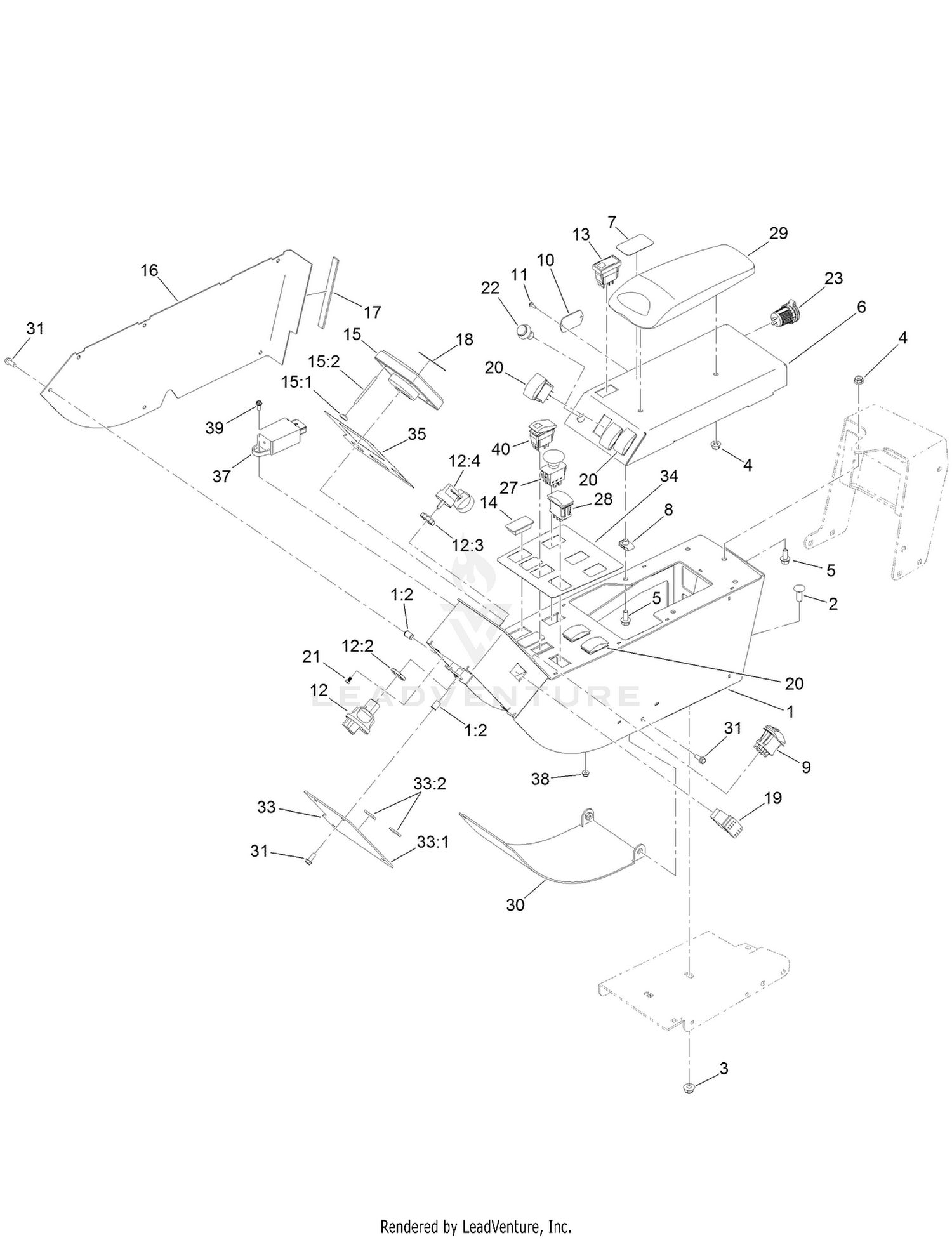Control Console Assembly