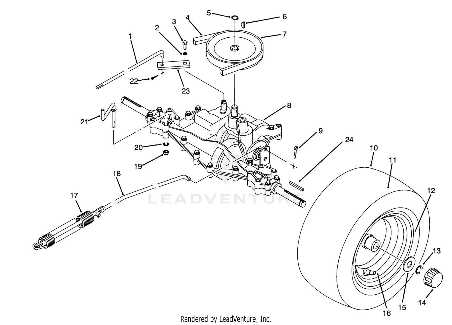 Rear Axle Assembly