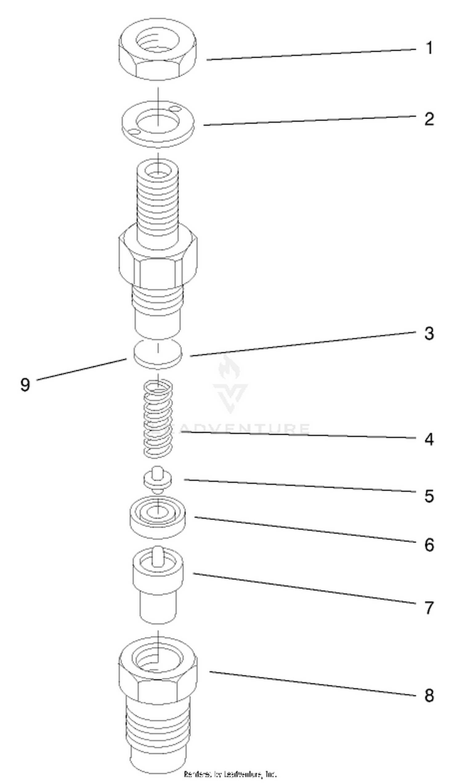 Nozzle Holder Assembly No. 98-9468