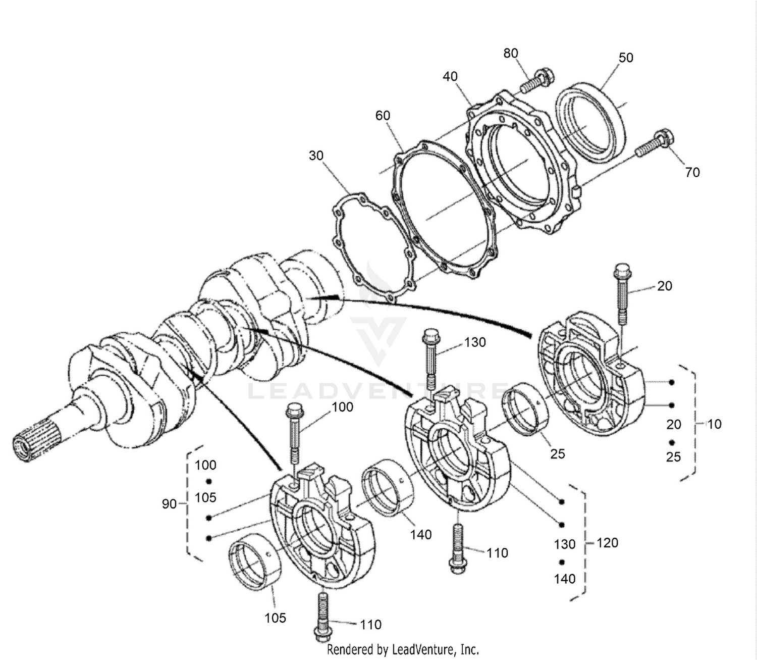 Main Bearing Case Assembly
