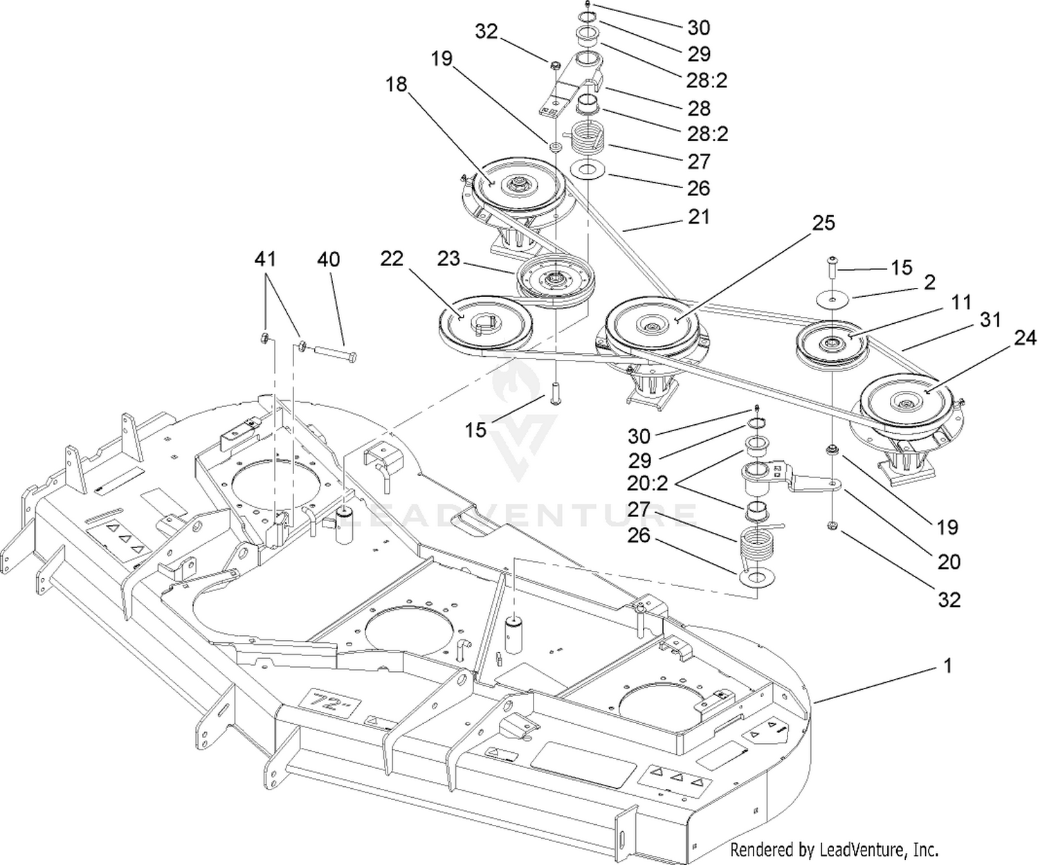 Belt and Pulley Assembly