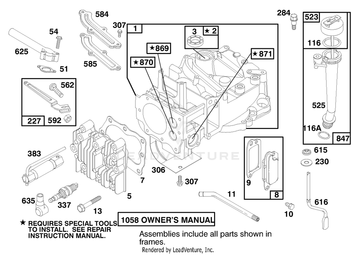 Engine Briggs  Stratton Model 12u802-1739-E1